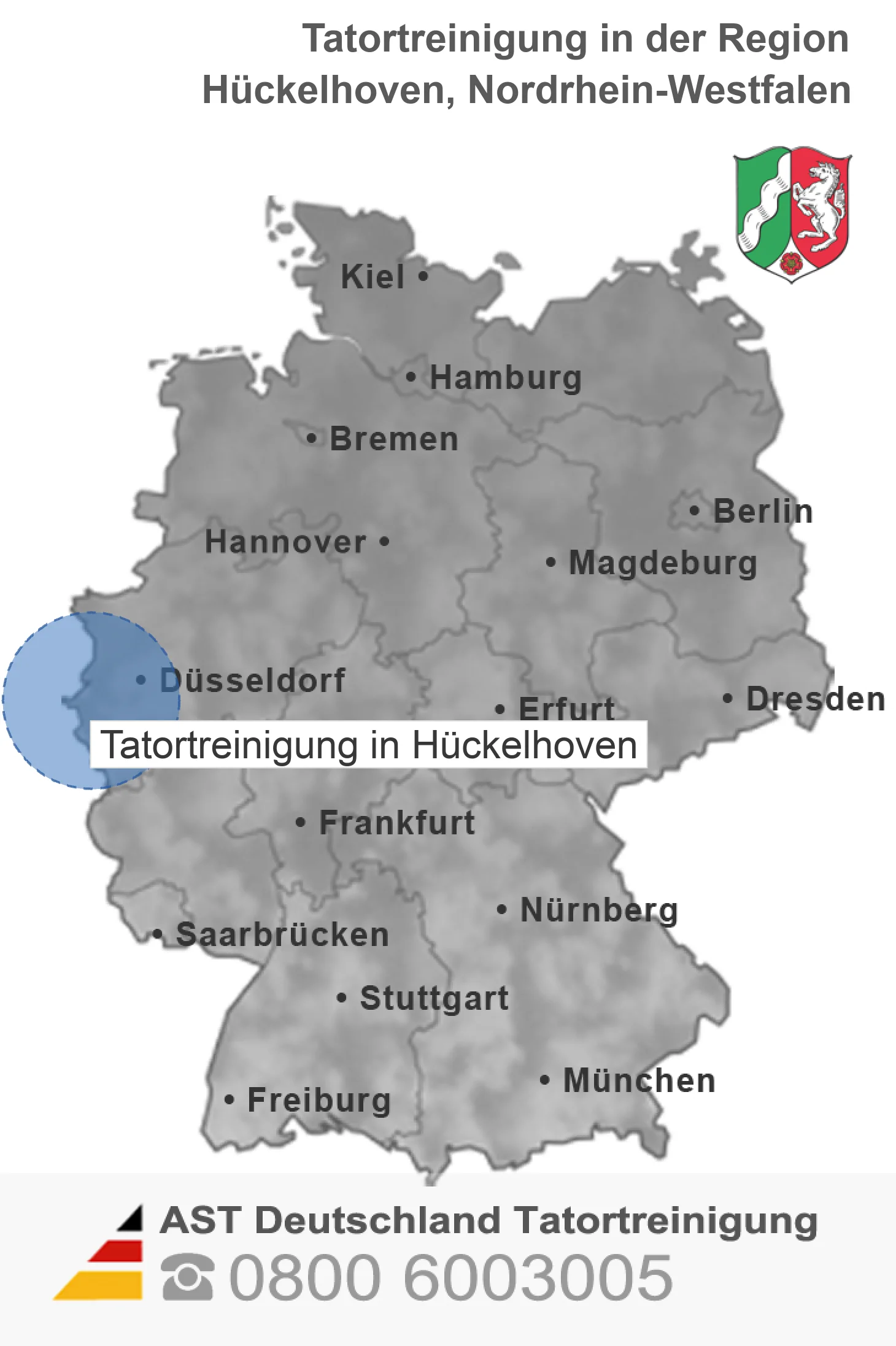 Leichenfundortreinigung H&uuml;ckelhoven