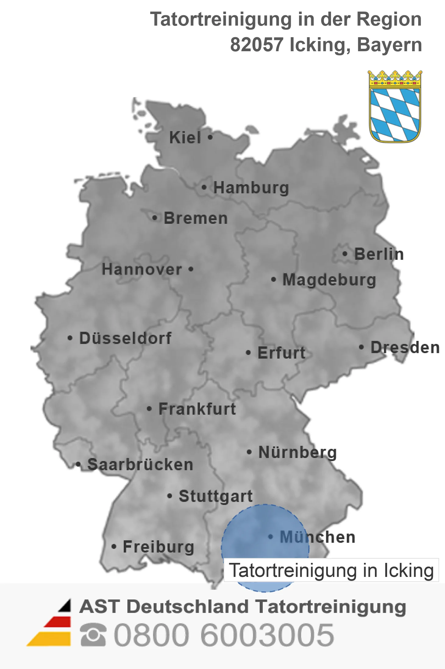 Tatortreinigung Icking