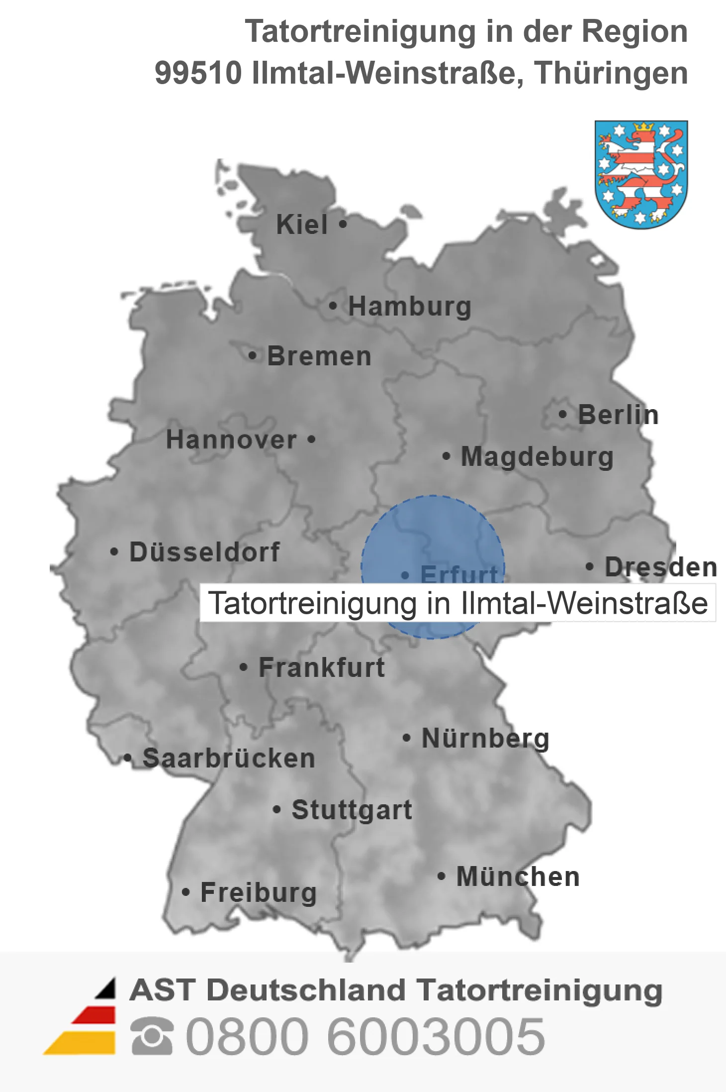 Tatortreinigung Ilmtal-Weinstra&szlig;e
