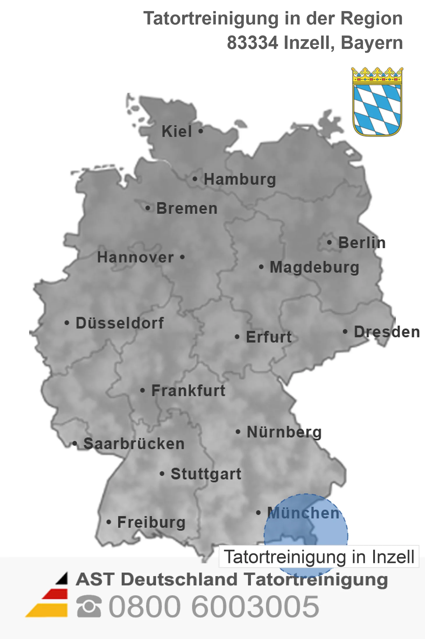 Tatortreinigung Inzell