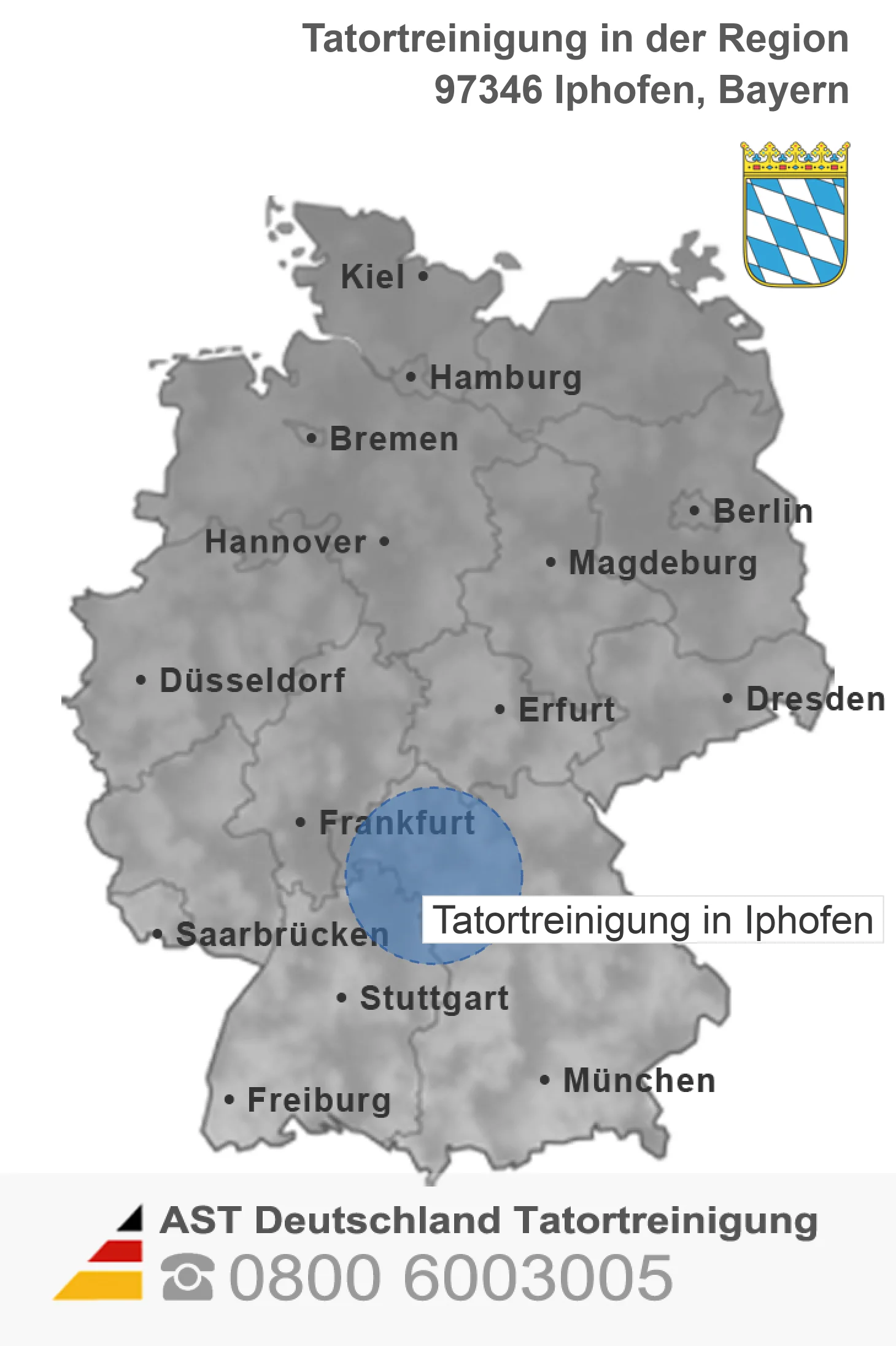 Tatortreinigung Iphofen