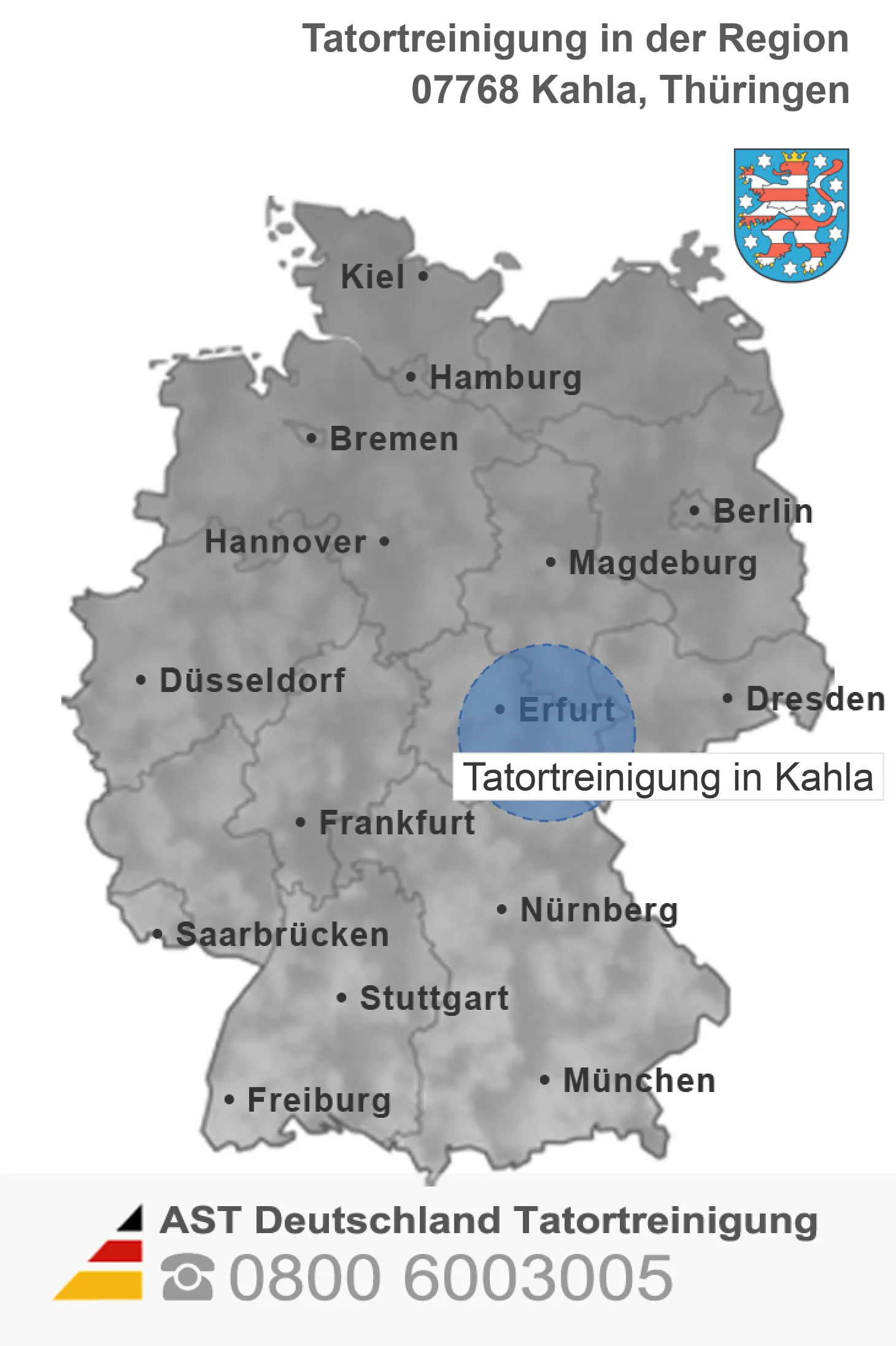 Tatortreinigung Kahla