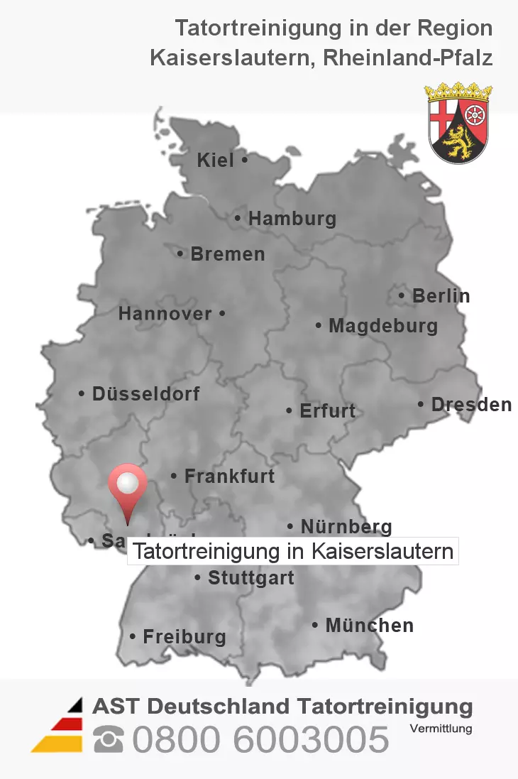 Leichenfundortreinigung Kaiserslautern