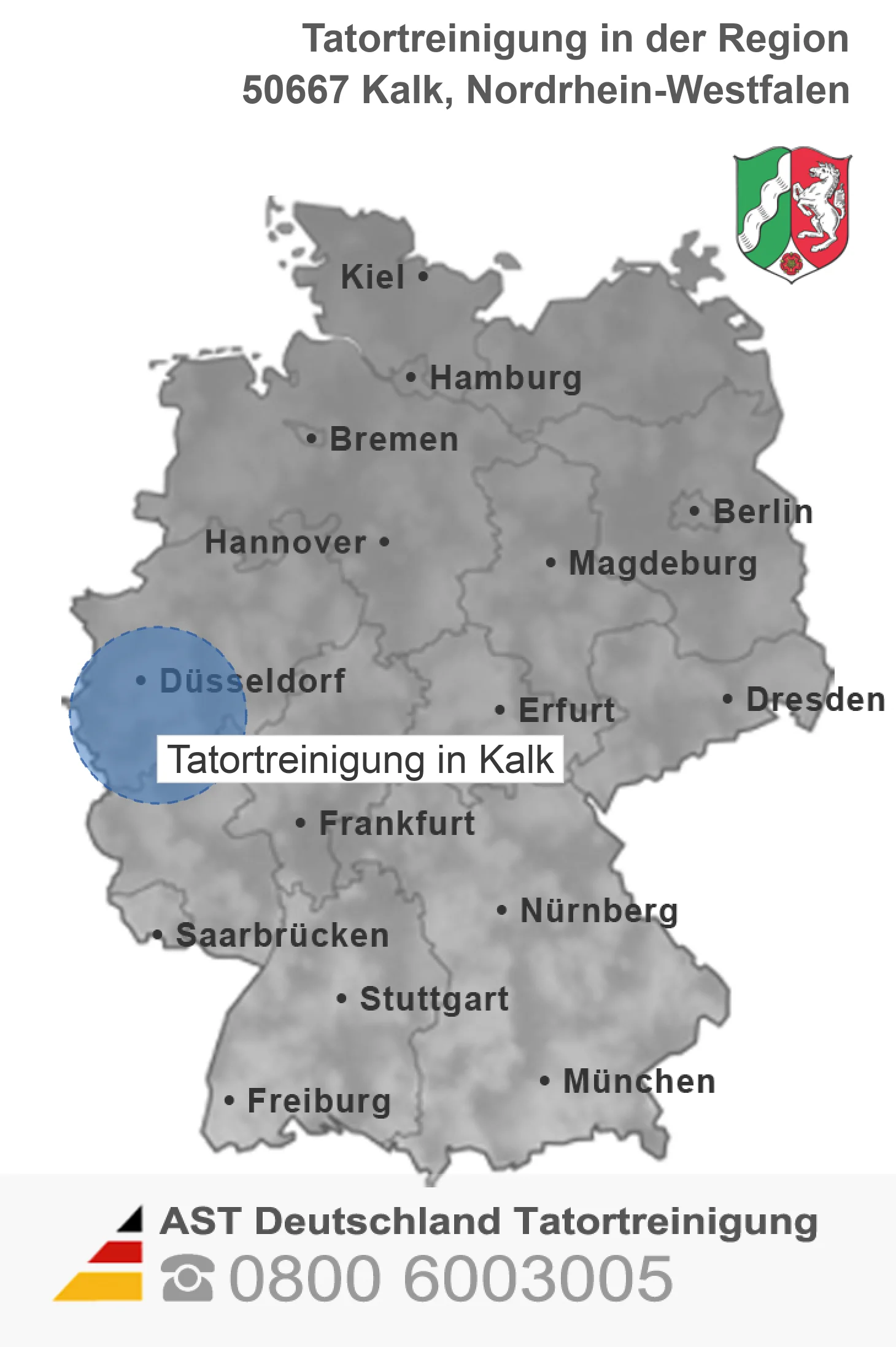 Tatortreinigung Kalk
