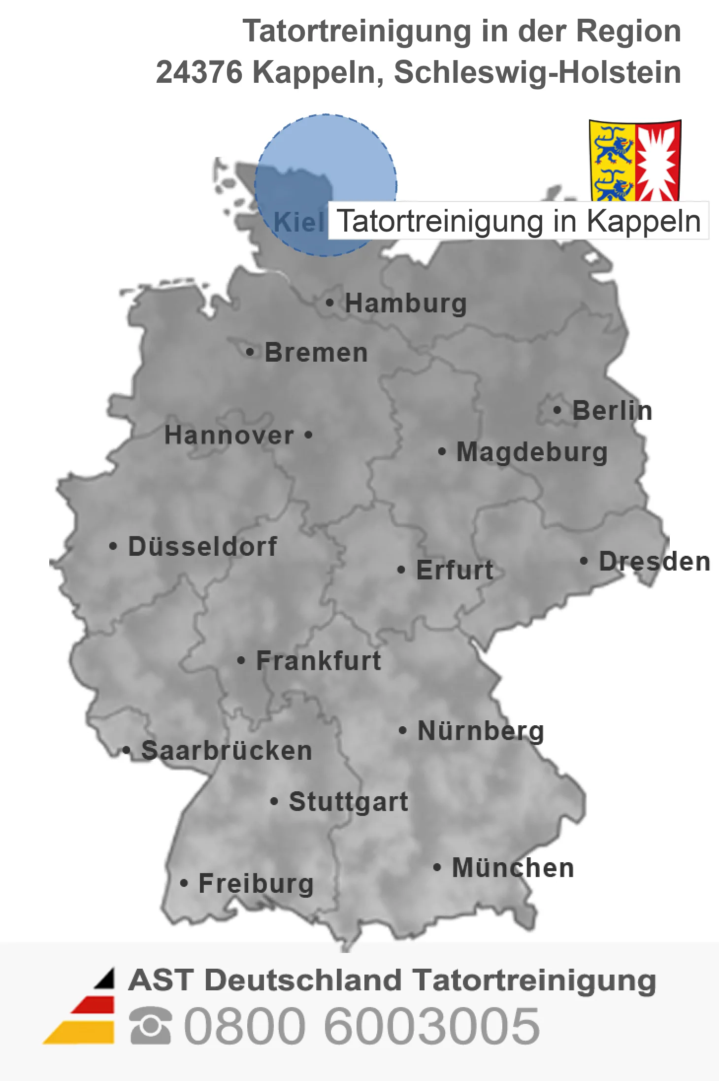 Tatortreinigung Kappeln