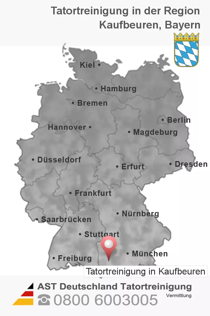 Tatortreinigung Kaufbeuren