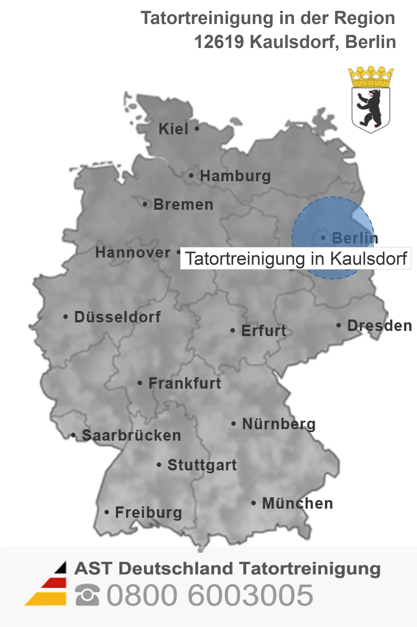 Leichenfundortreinigung Kaulsdorf