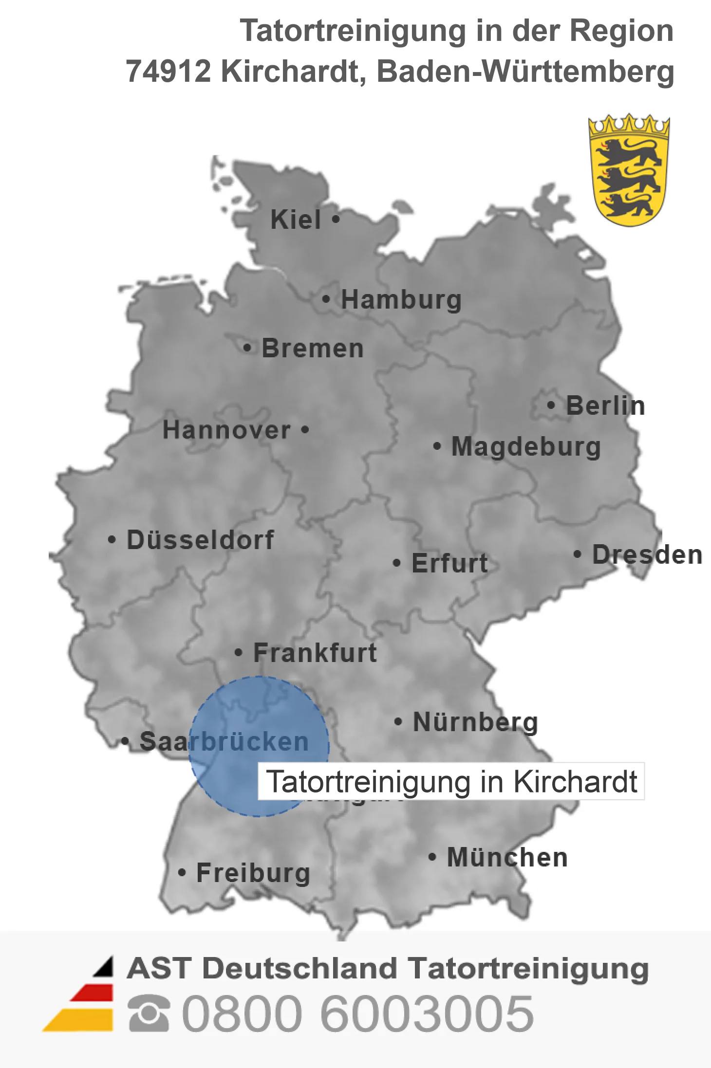 Tatortreinigung Kirchardt