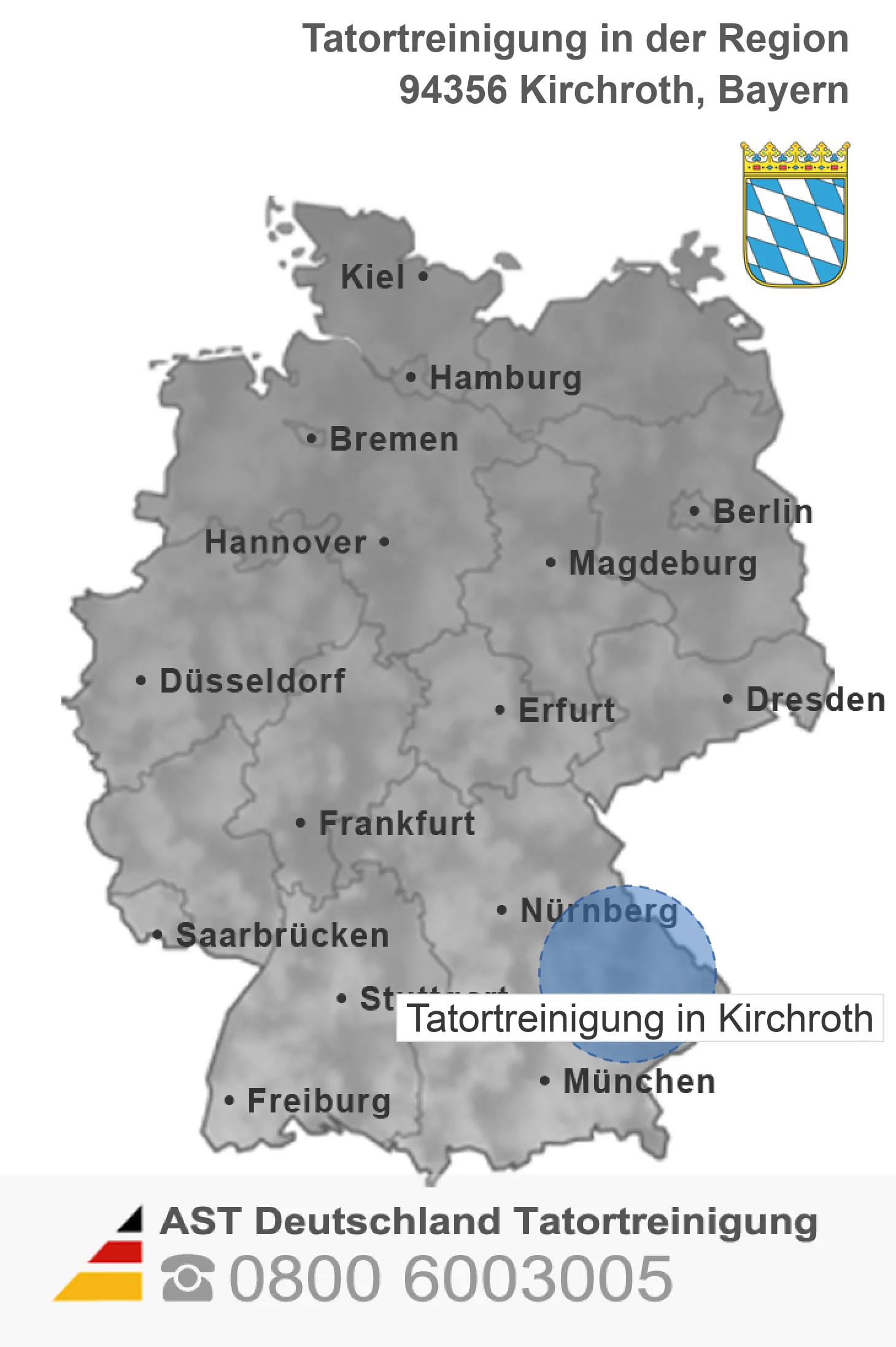 Tatortreinigung Kirchroth