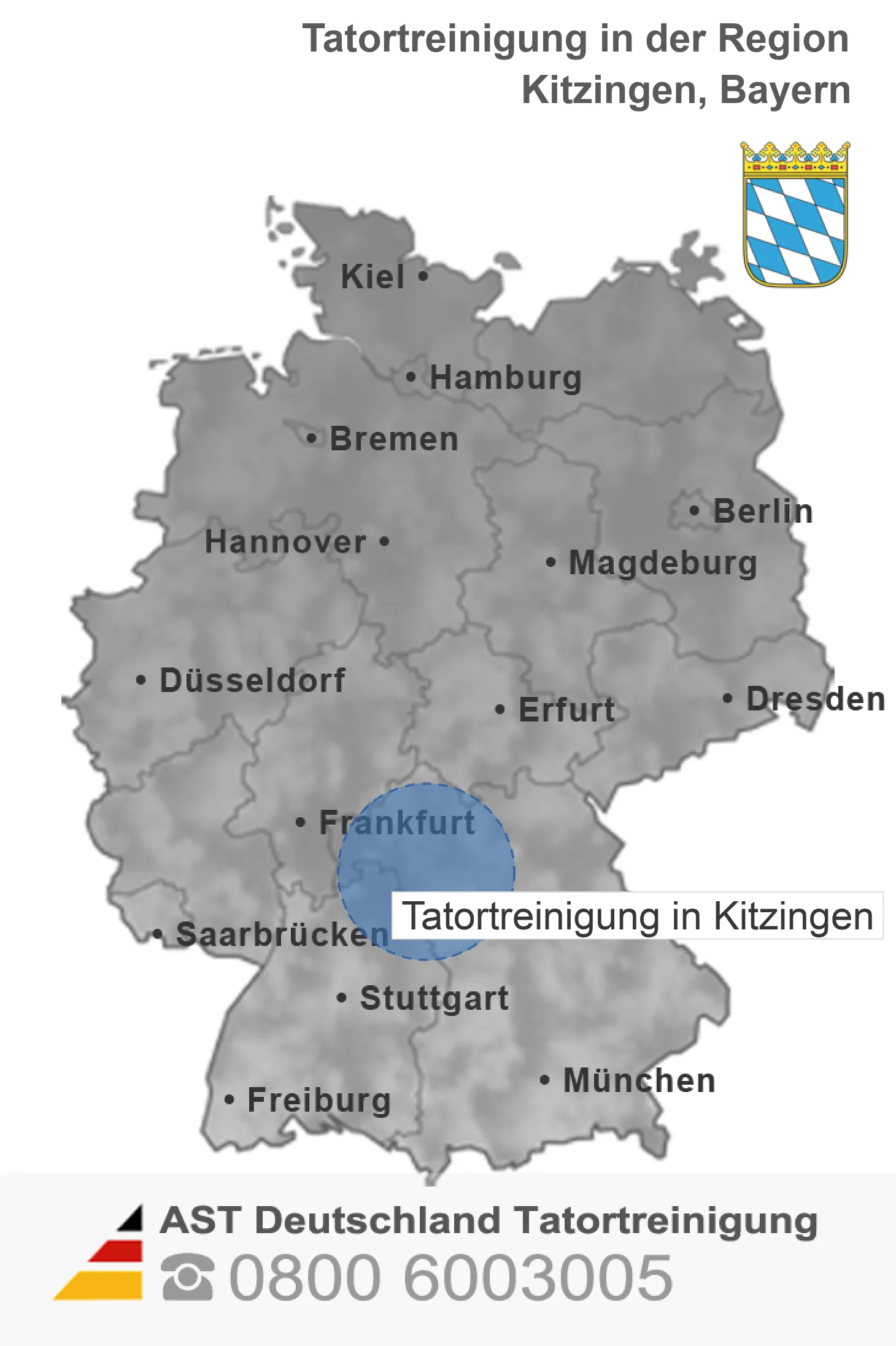 Tatortreinigung Kitzingen