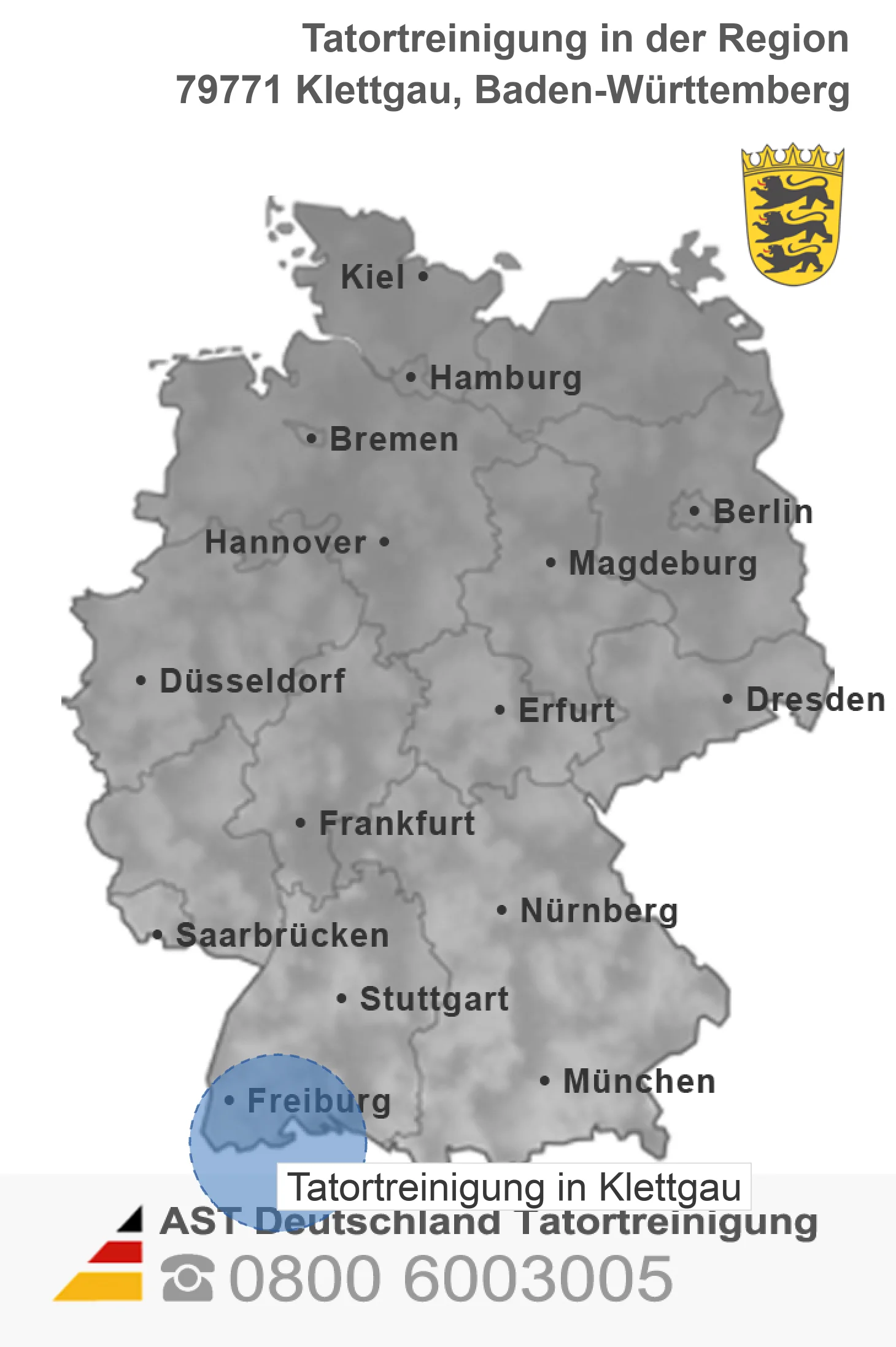 Tatortreinigung Klettgau