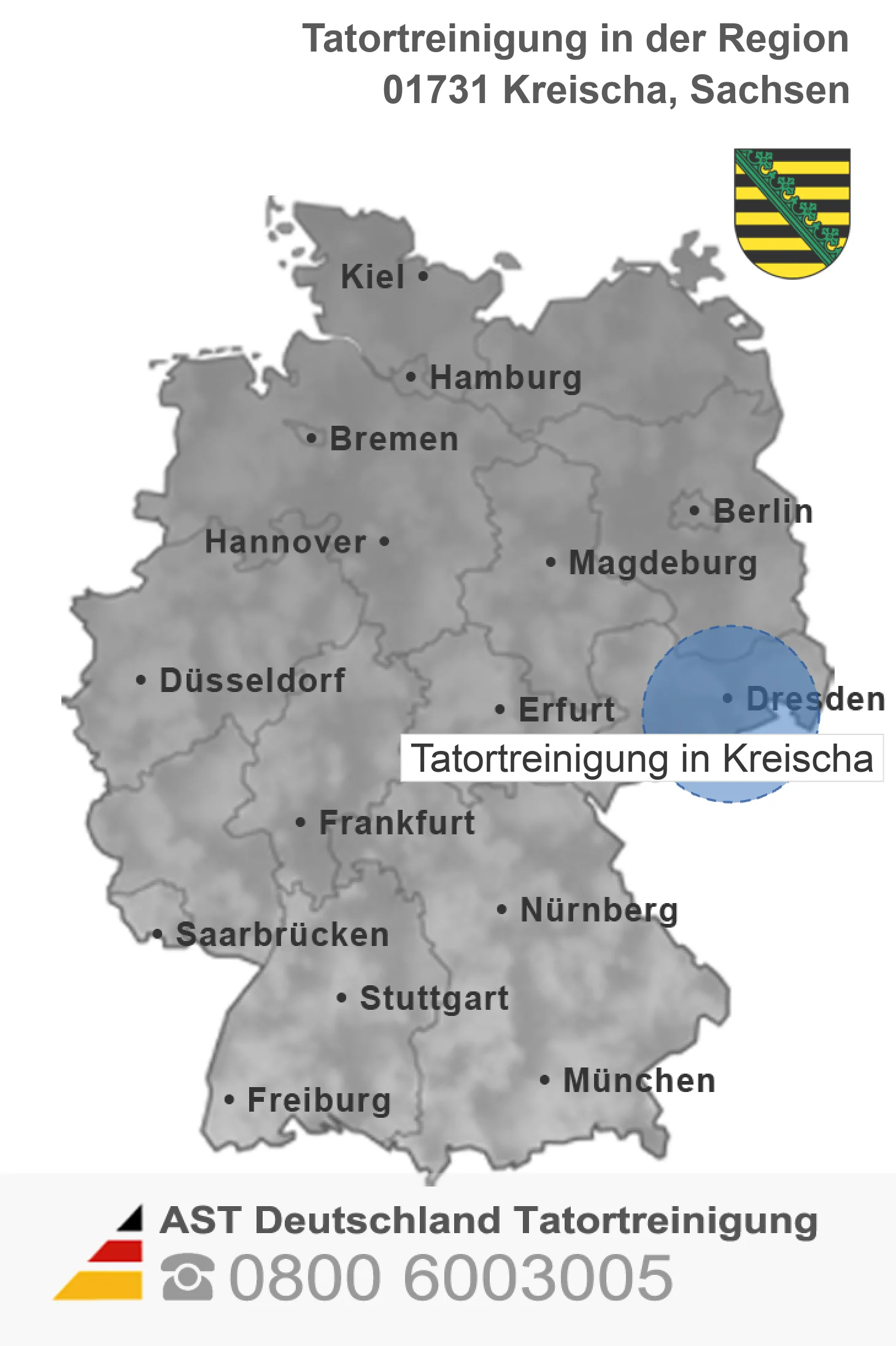 Tatortreinigung Kreischa