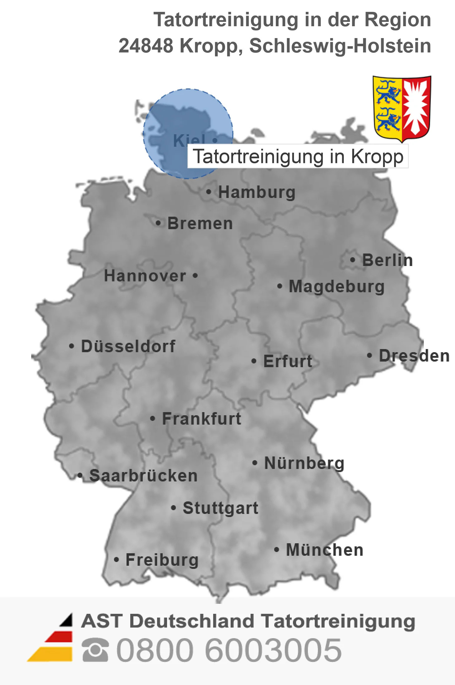 Tatortreinigung Kropp