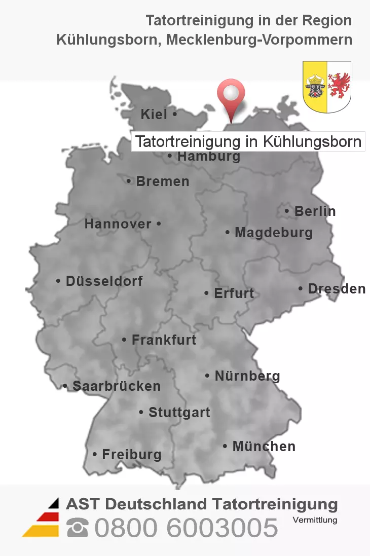 Tatortreinigung Kühlungsborn