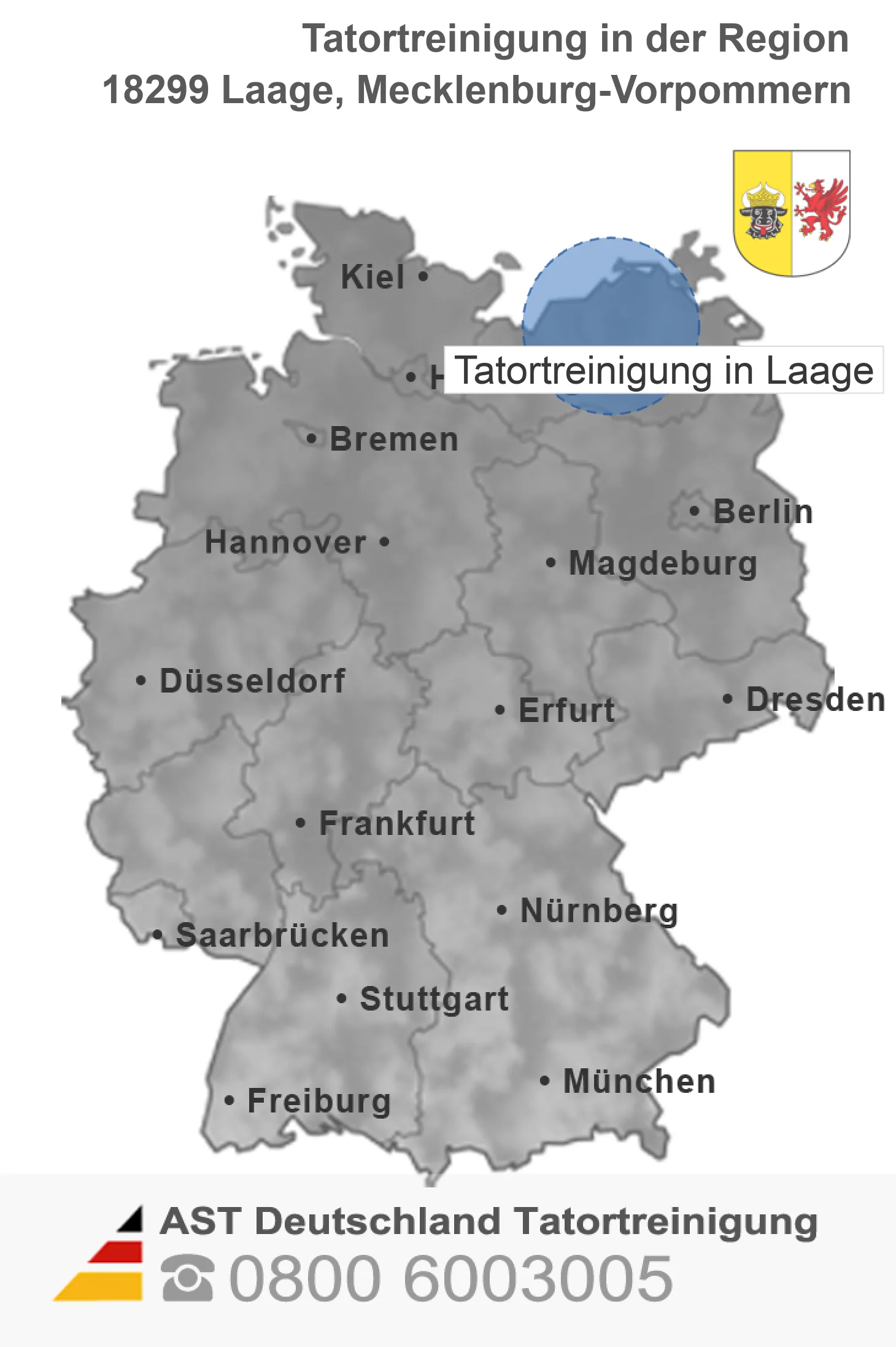 Tatortreinigung Laage