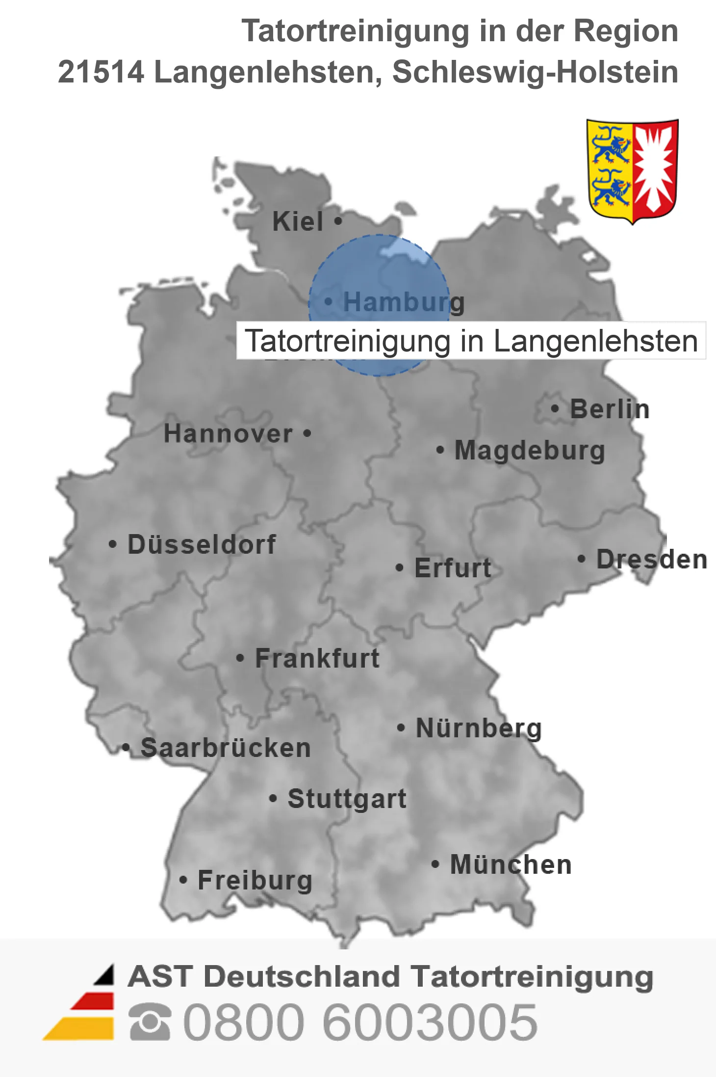 Tatortreinigung Langenlehsten