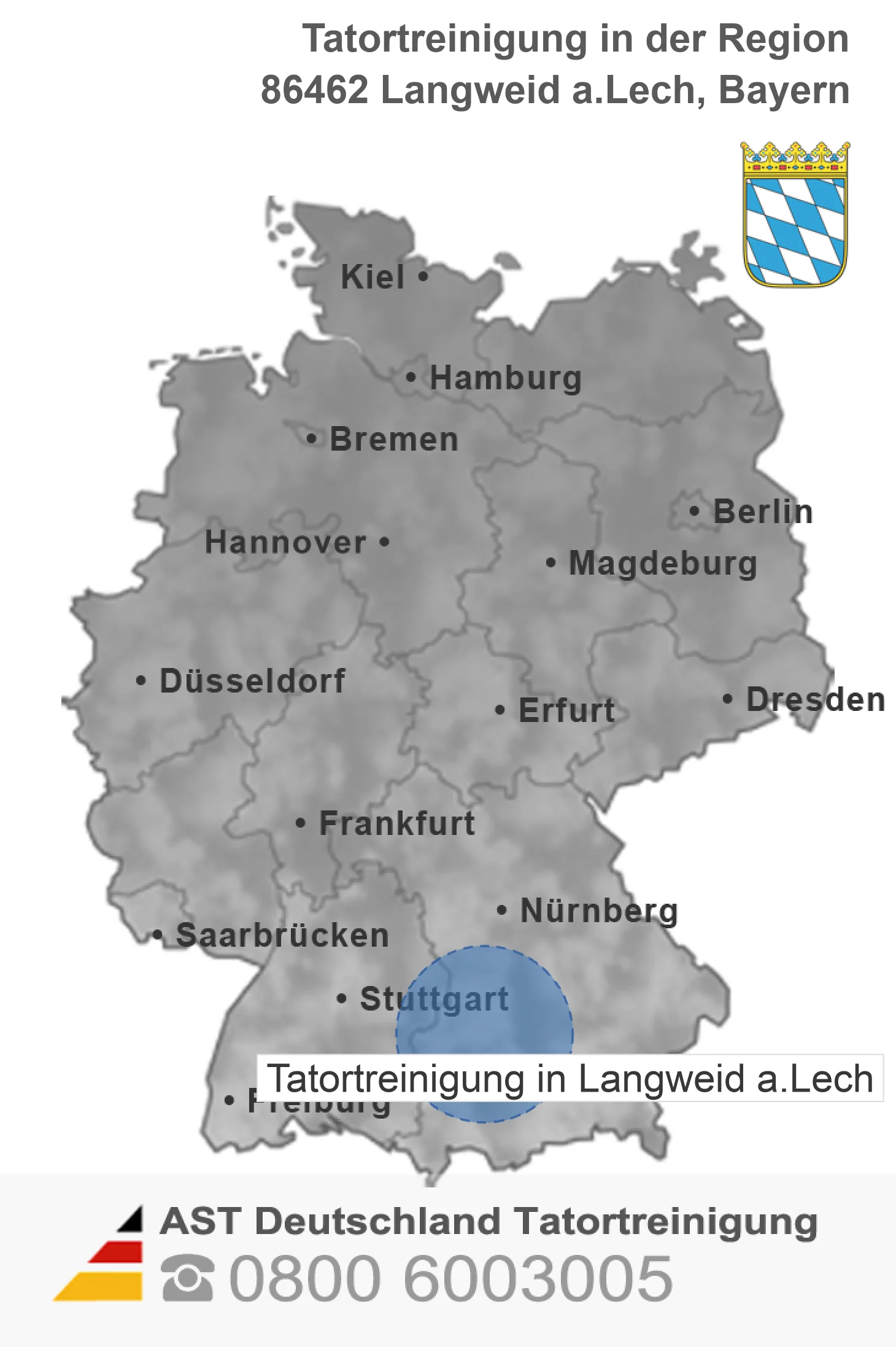 Tatortreinigung Langweid a.Lech