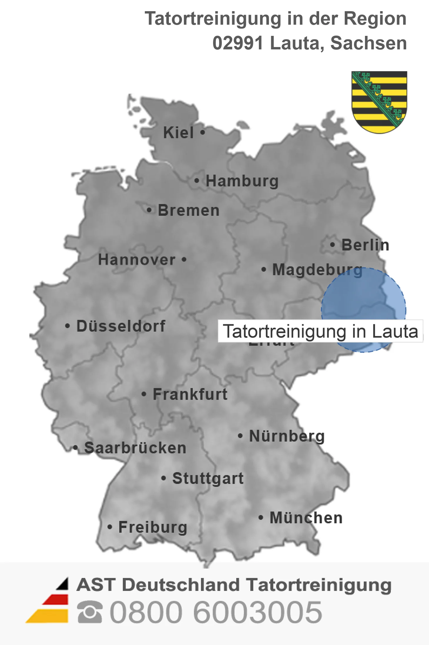 Tatortreinigung Lauta