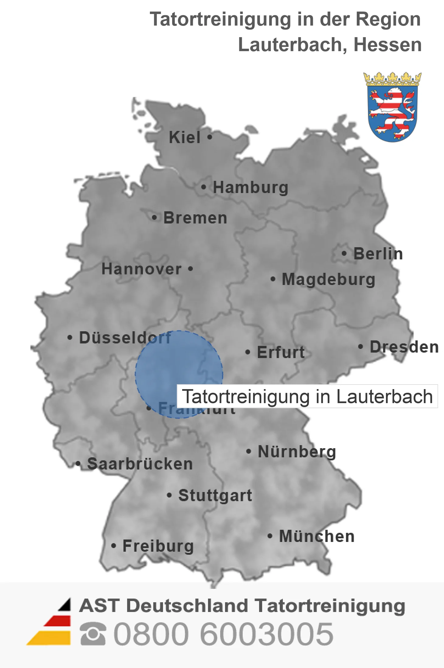 Leichenfundortreinigung Lauterbach