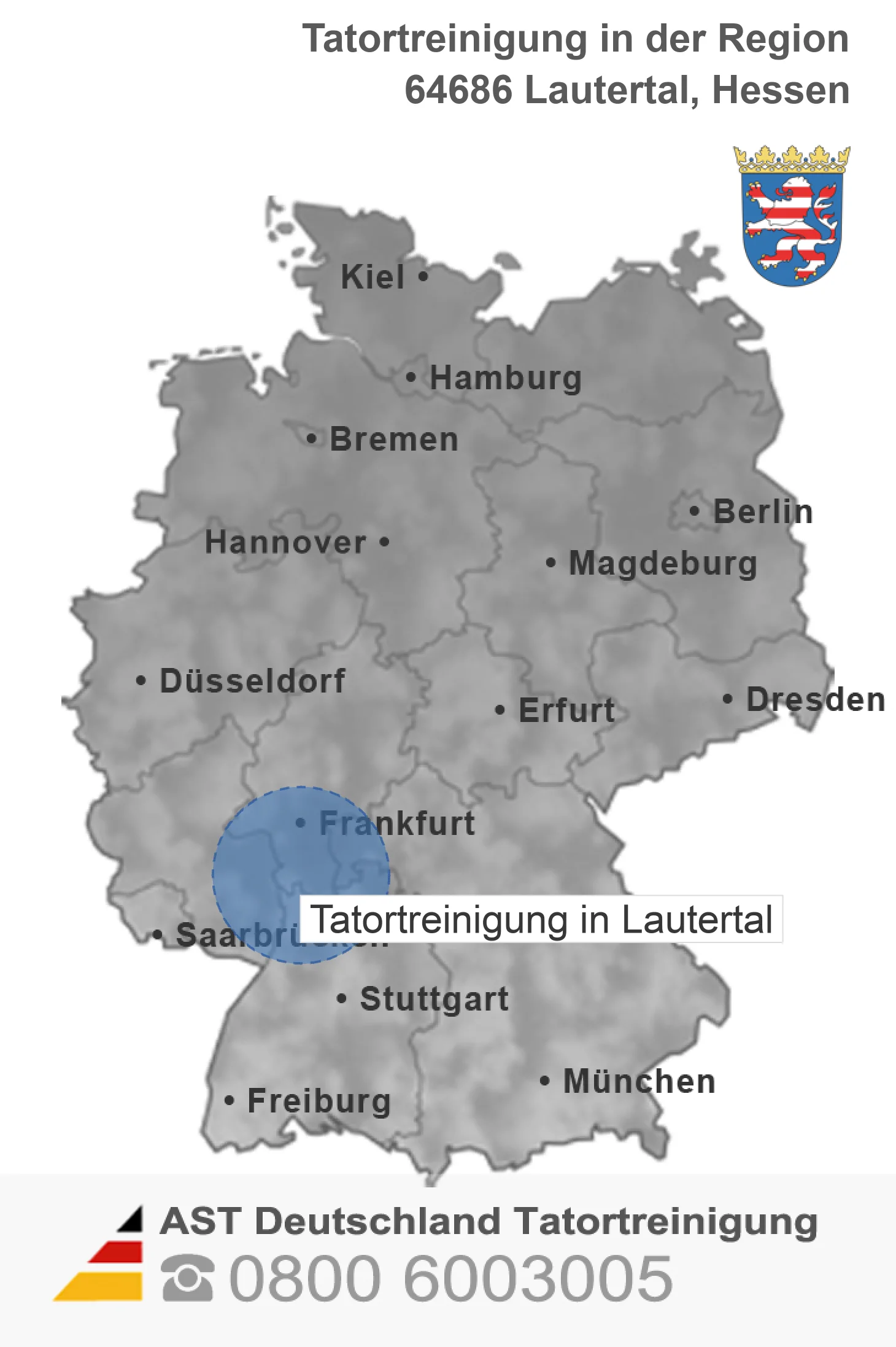 Tatortreinigung Lautertal
