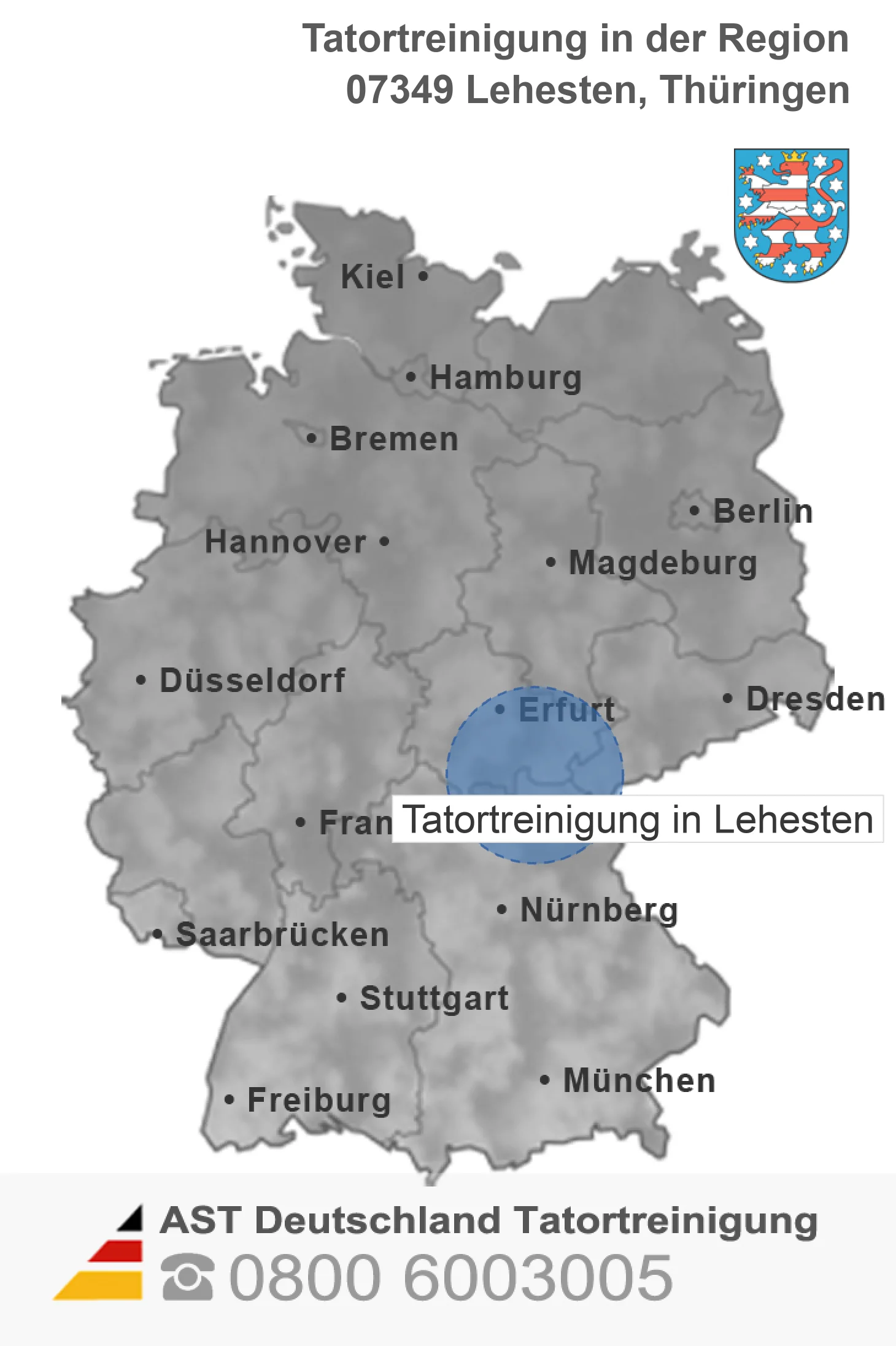 Tatortreinigung Lehesten