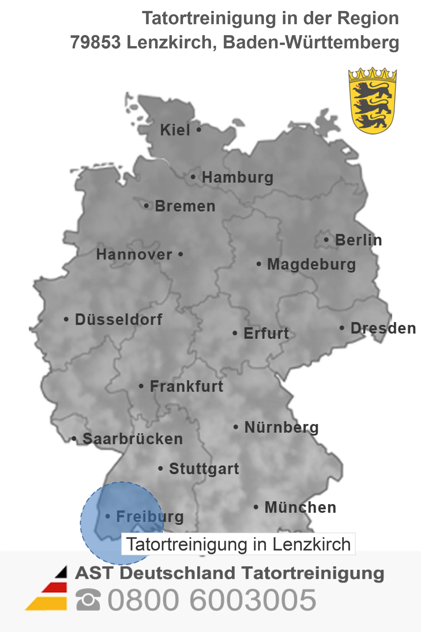 Tatortreinigung Lenzkirch