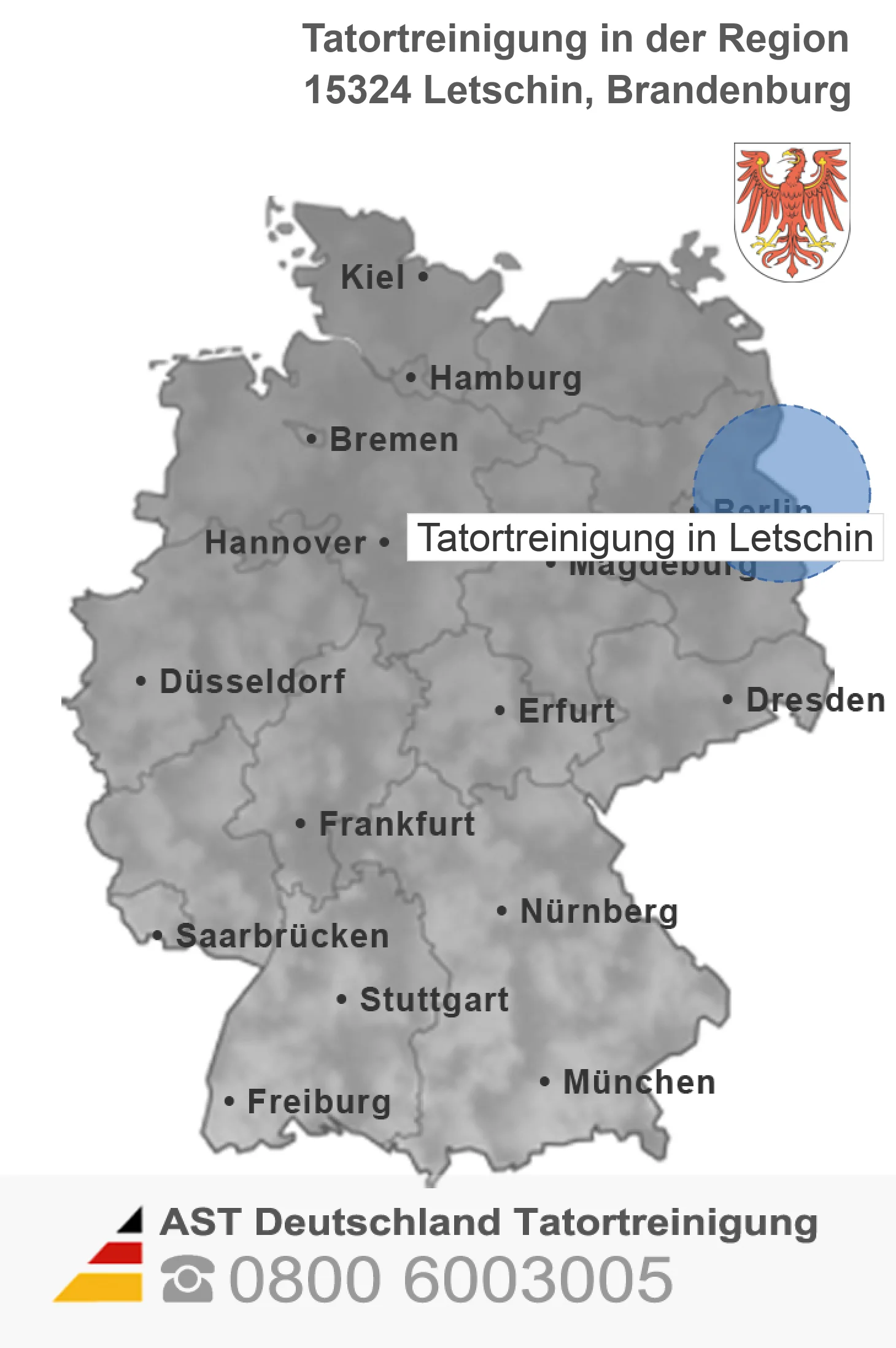 Tatortreinigung Letschin