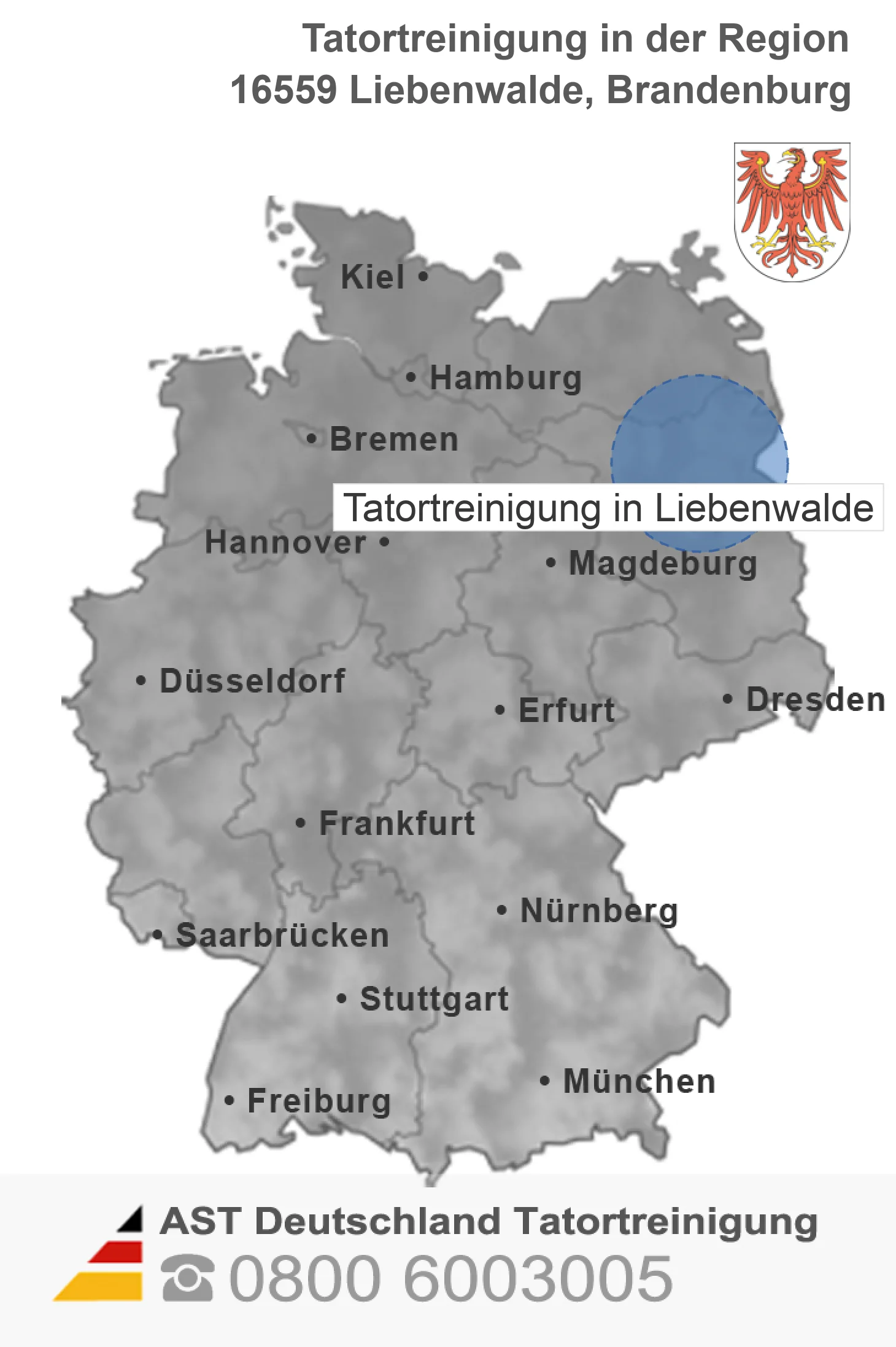 Tatortreinigung Liebenwalde