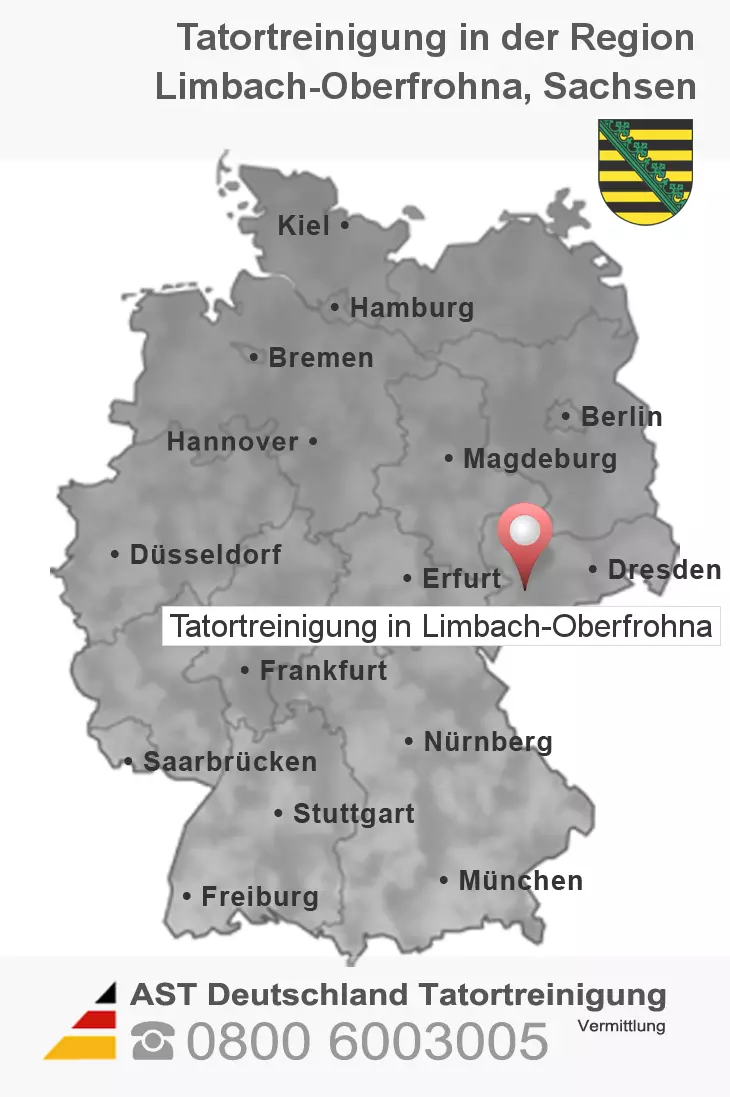 Tatortreinigung Limbach-Oberfrohna