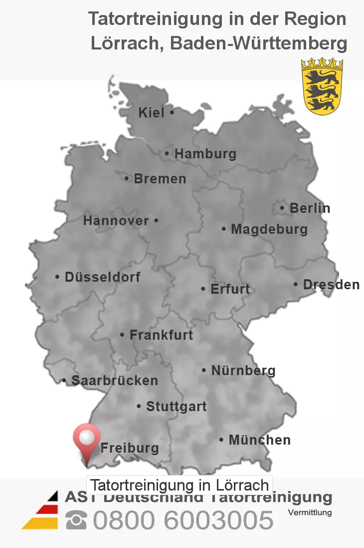 Tatortreinigung Lörrach