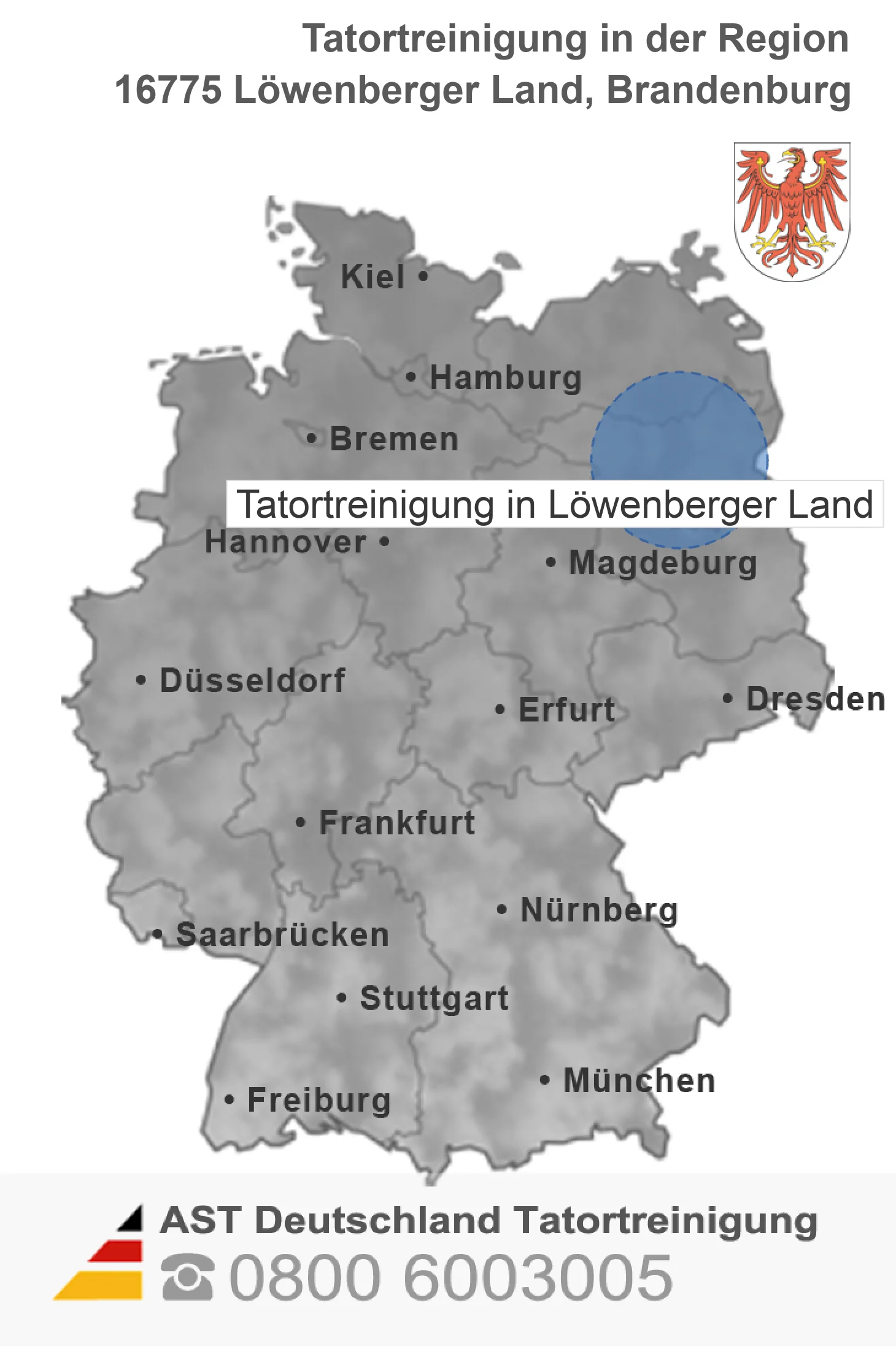 Tatortreinigung L&ouml;wenberger Land