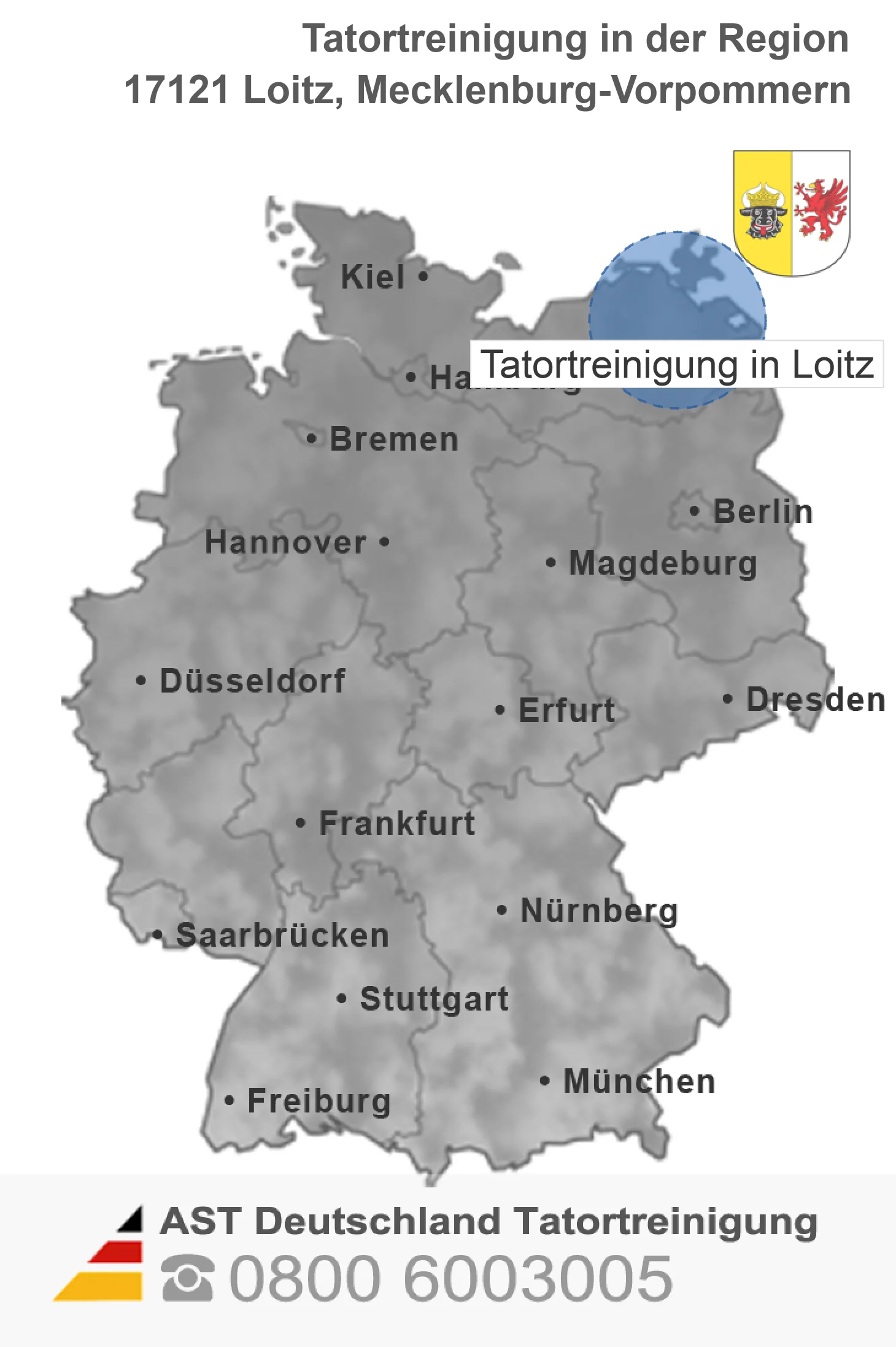 Tatortreinigung Loitz