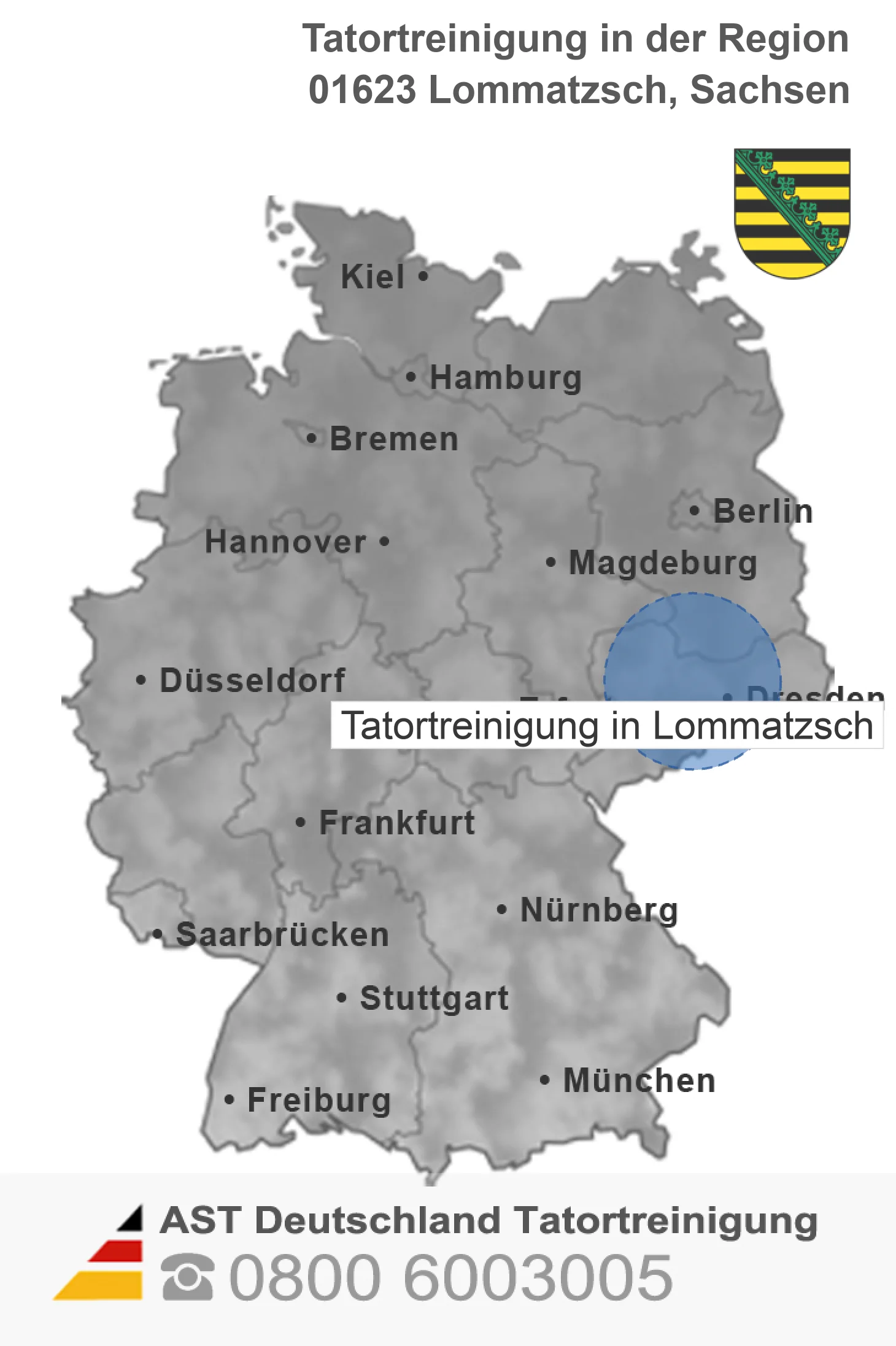 Tatortreinigung Lommatzsch