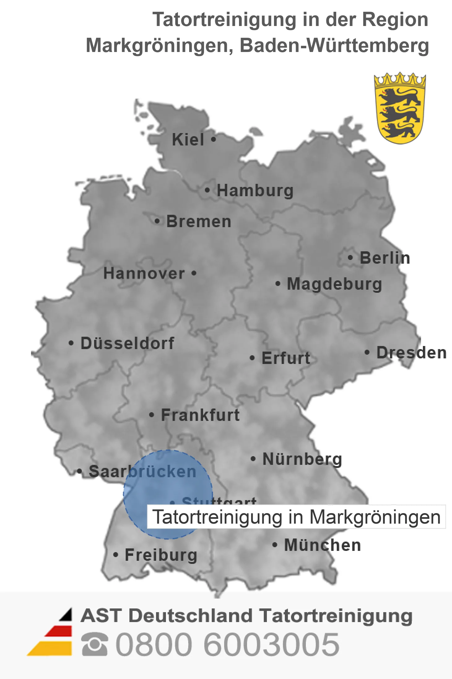 Tatortreinigung Markgr&ouml;ningen