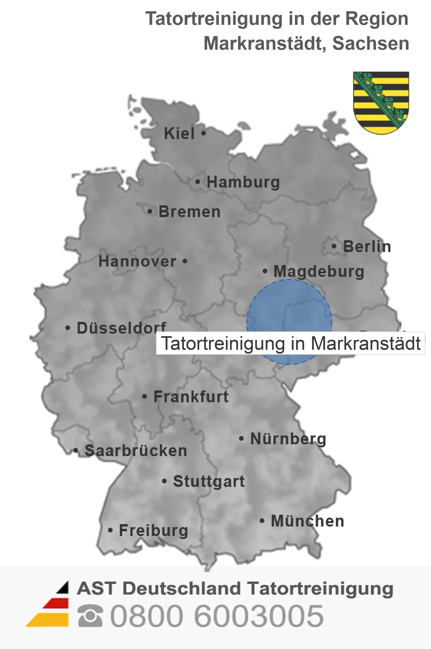 Leichenfundortreinigung Markranst&auml;dt