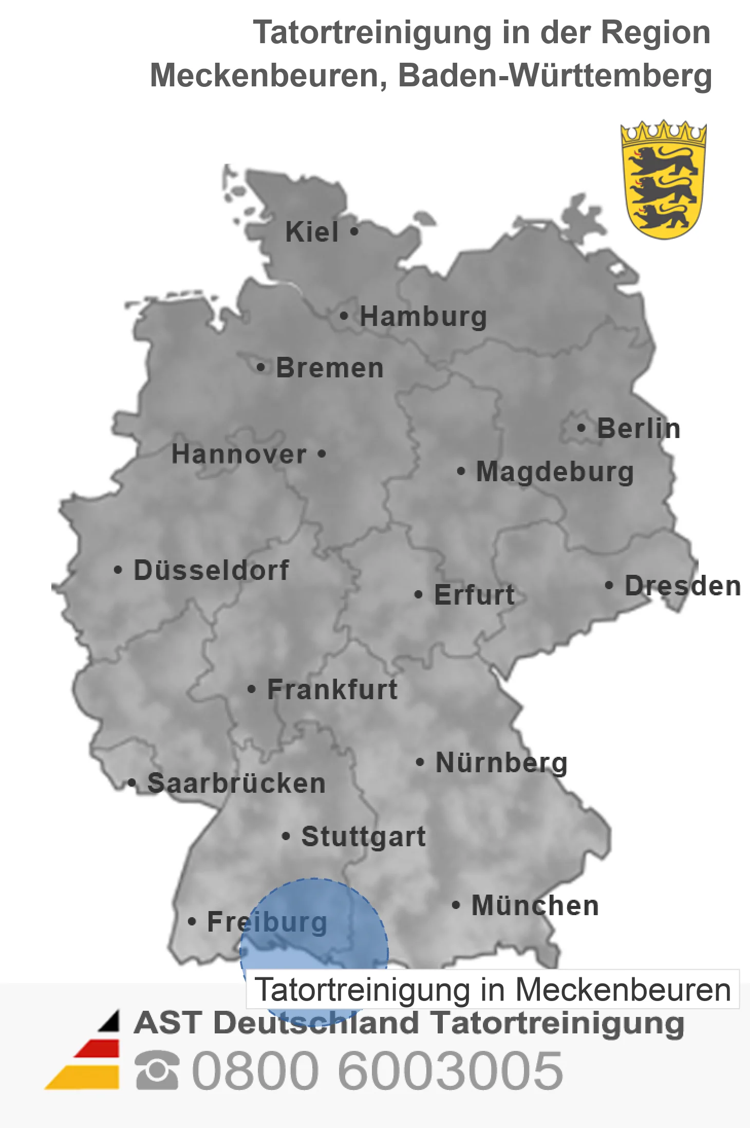 Tatortreinigung Meckenbeuren