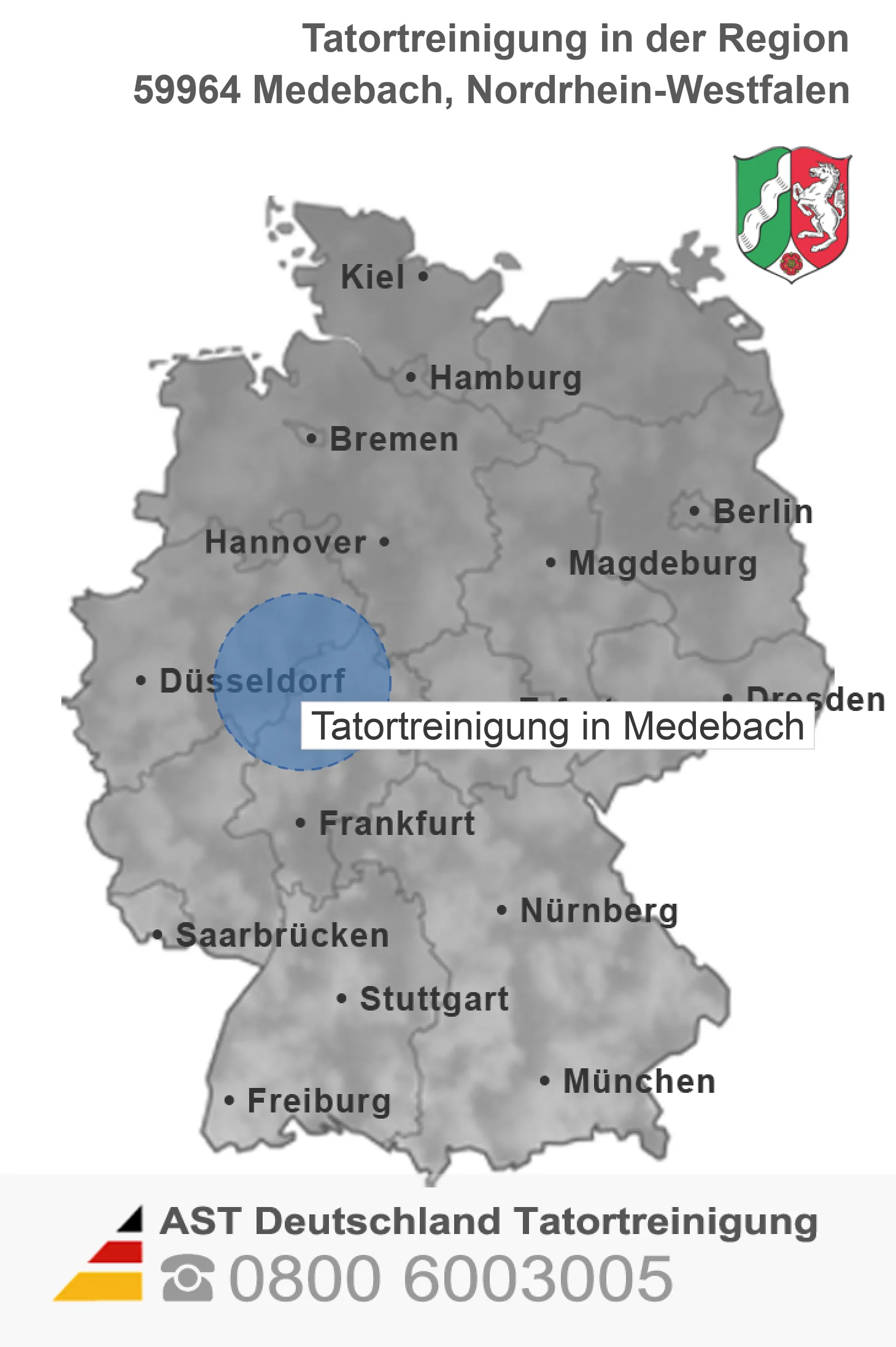 Tatortreinigung Medebach