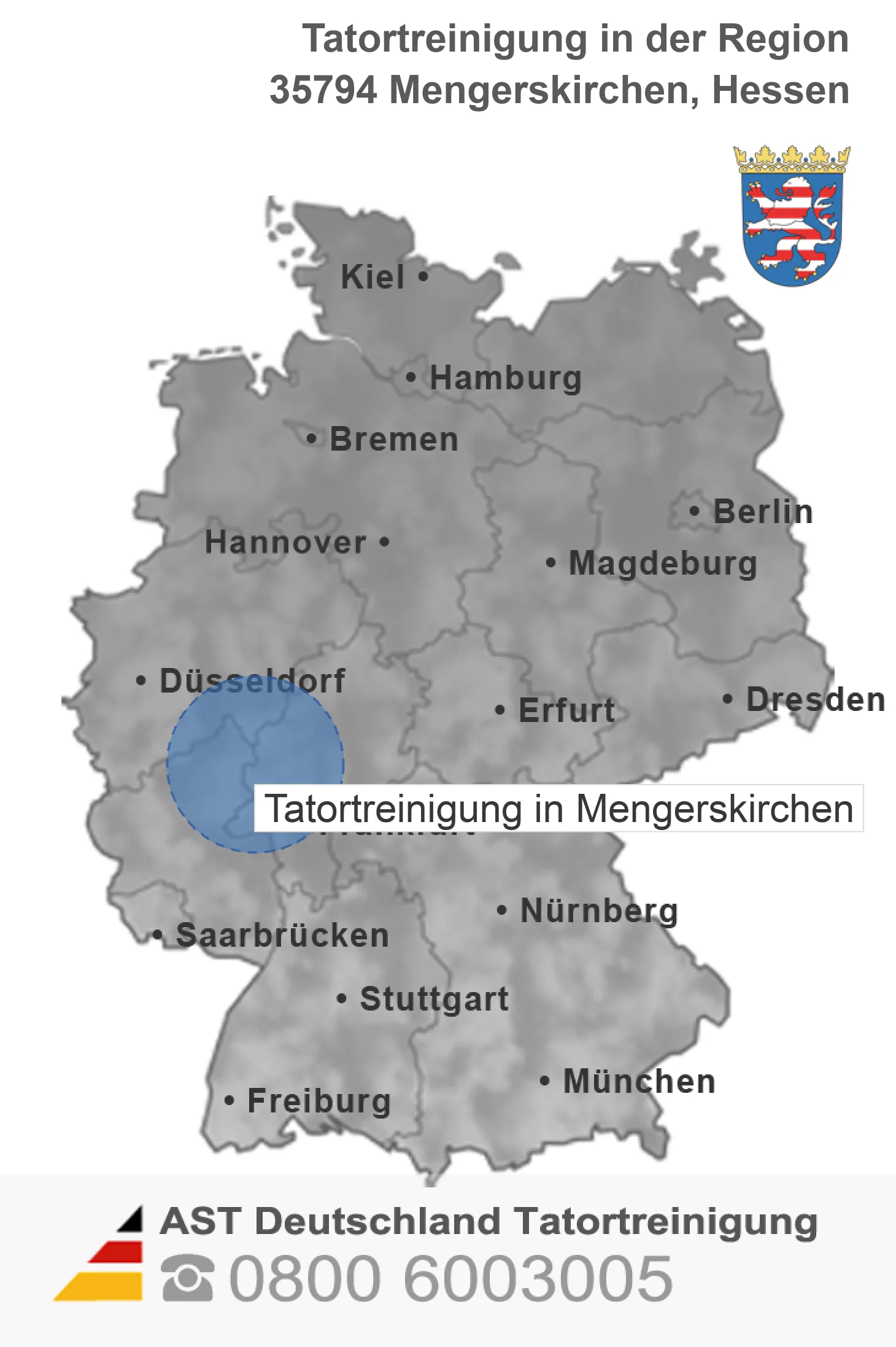 Tatortreinigung Mengerskirchen