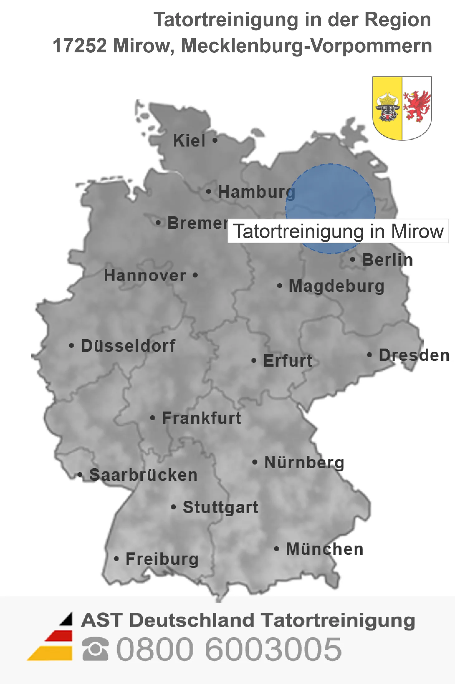 Tatortreinigung Mirow