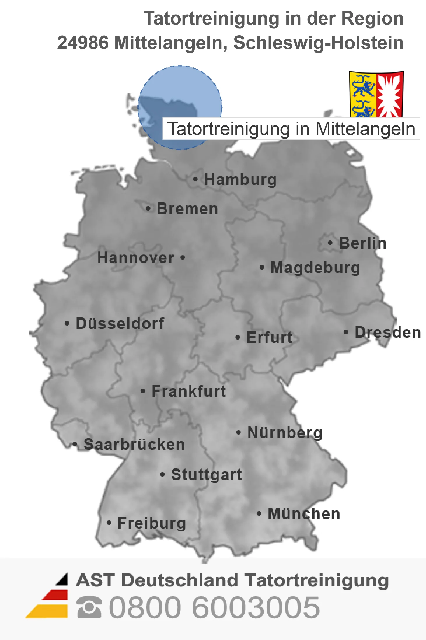 Tatortreinigung Mittelangeln