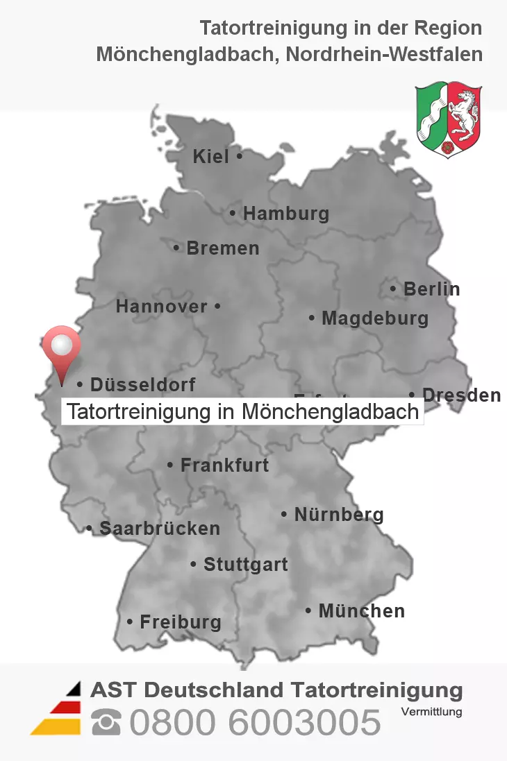 Tatortreinigung Mönchengladbach