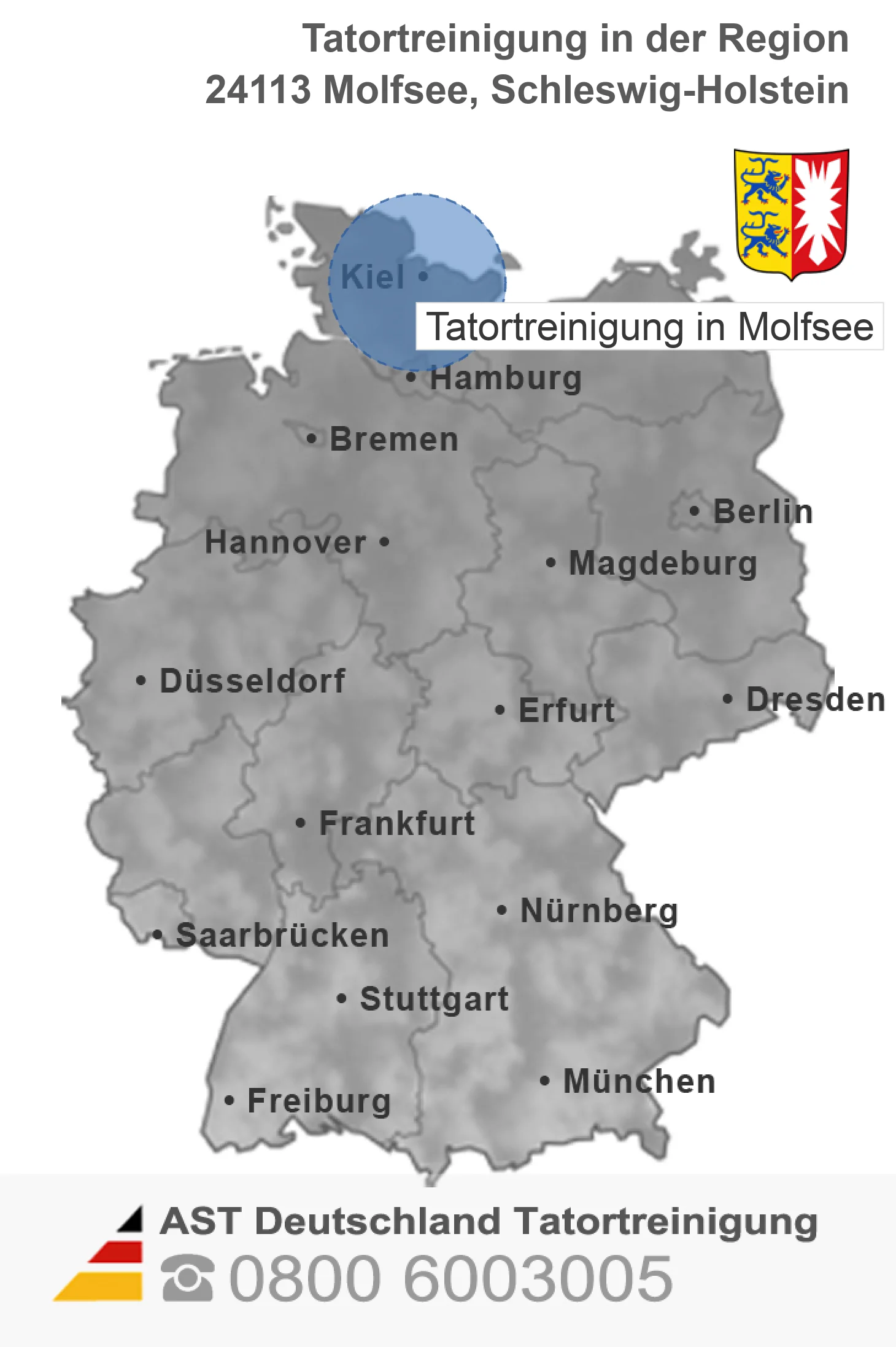 Tatortreinigung Molfsee