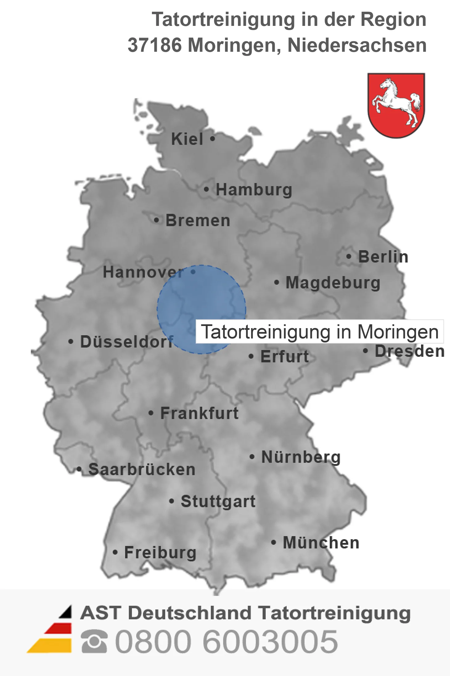 Tatortreinigung Moringen