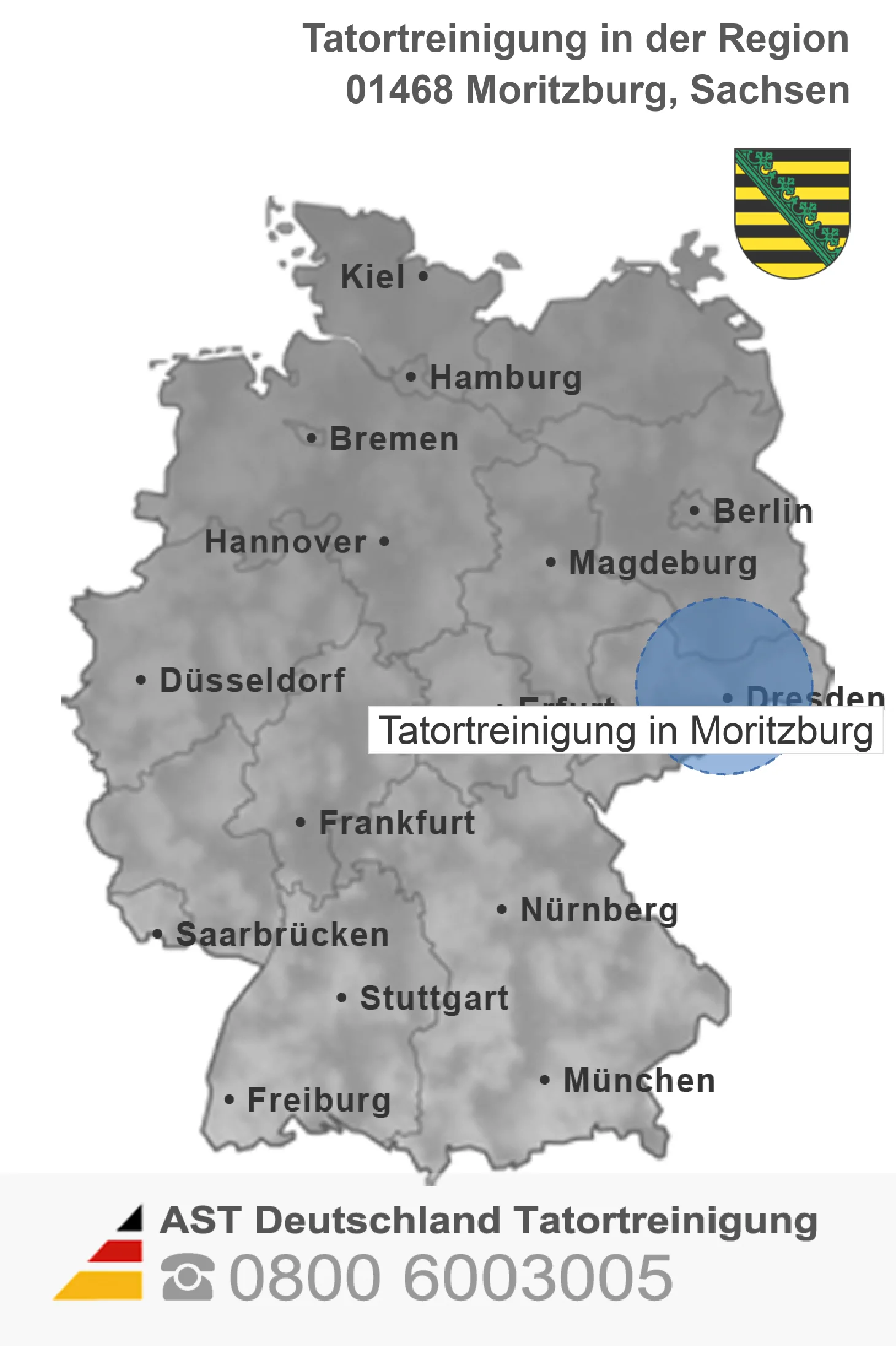 Tatortreinigung Moritzburg