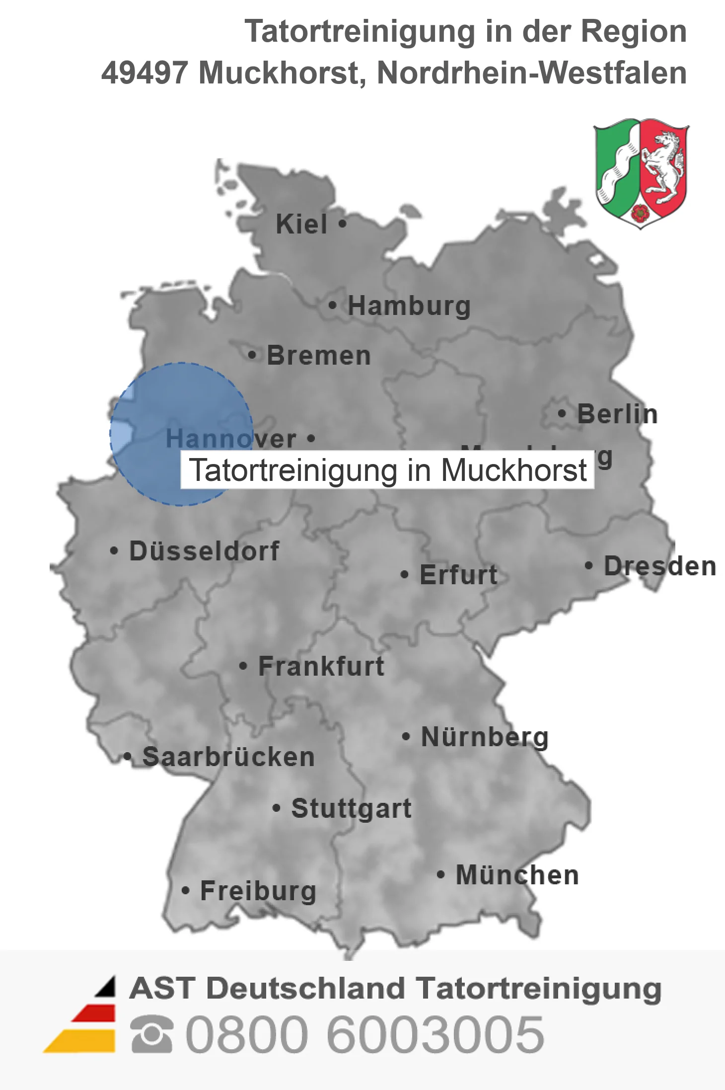 Tatortreinigung Muckhorst