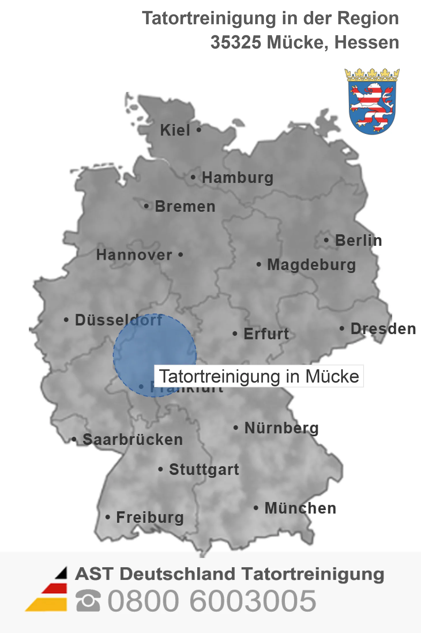 Tatortreinigung M&uuml;cke