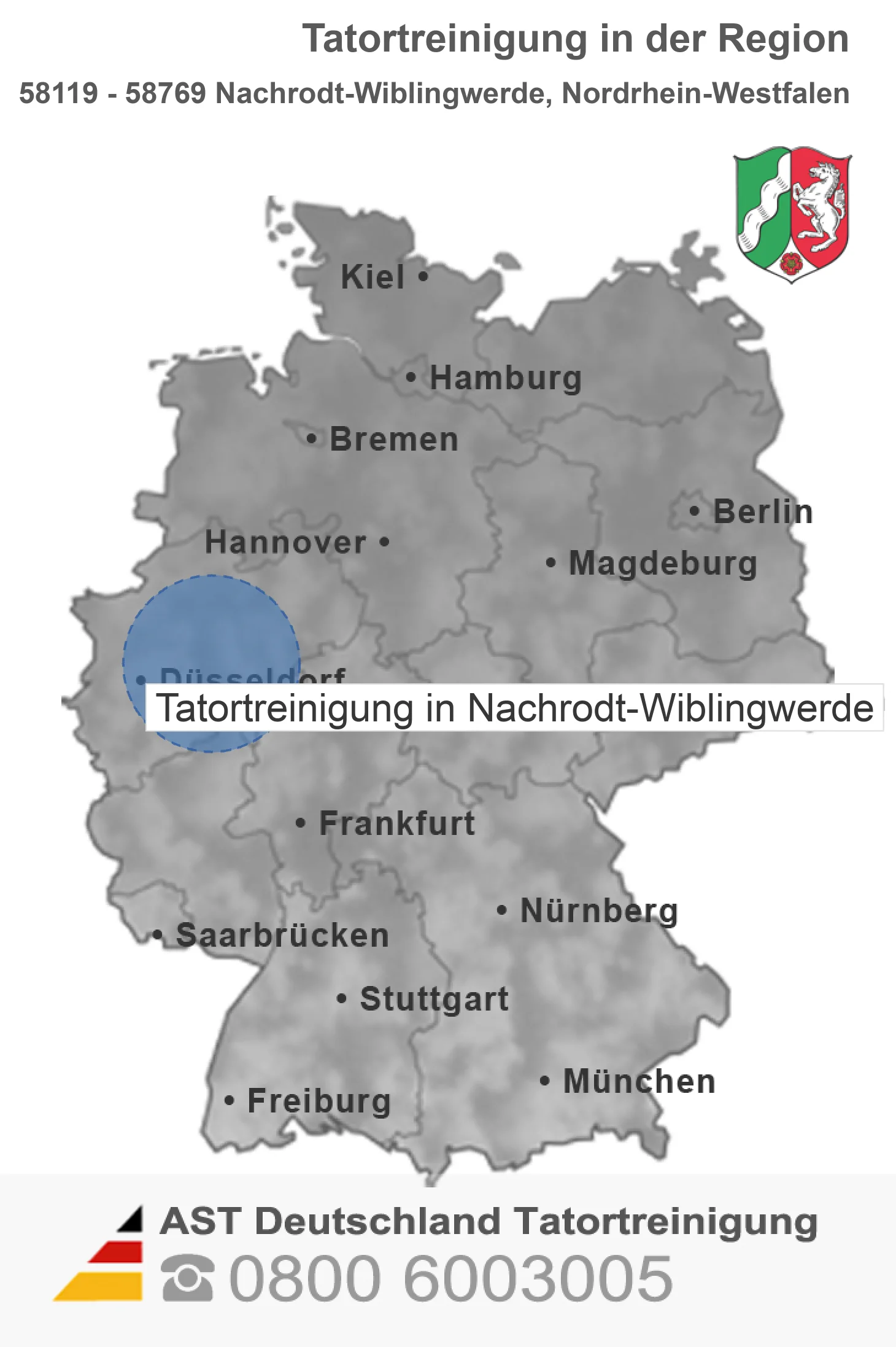 Tatortreinigung Nachrodt-Wiblingwerde