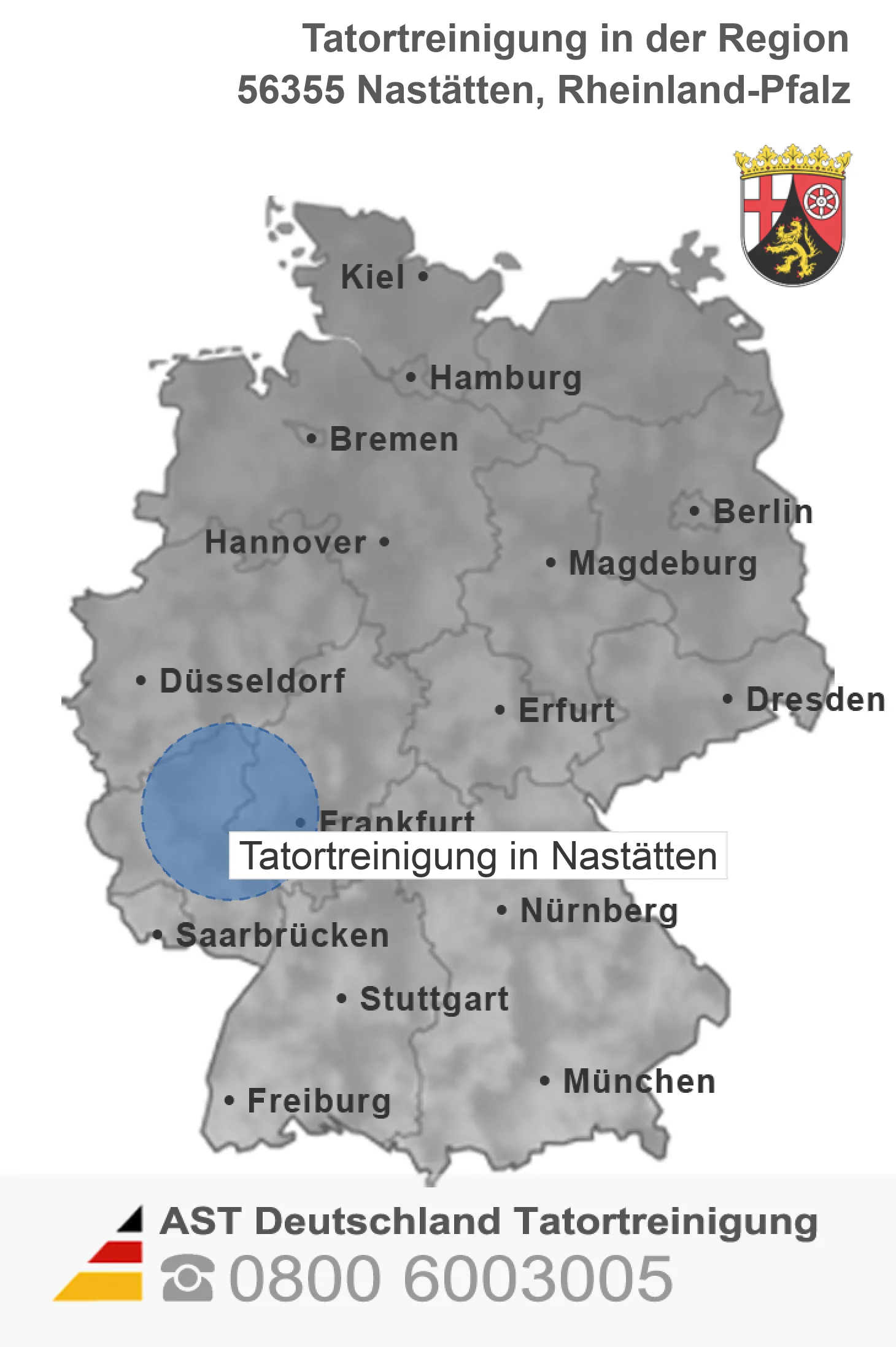 Tatortreinigung Nast&auml;tten