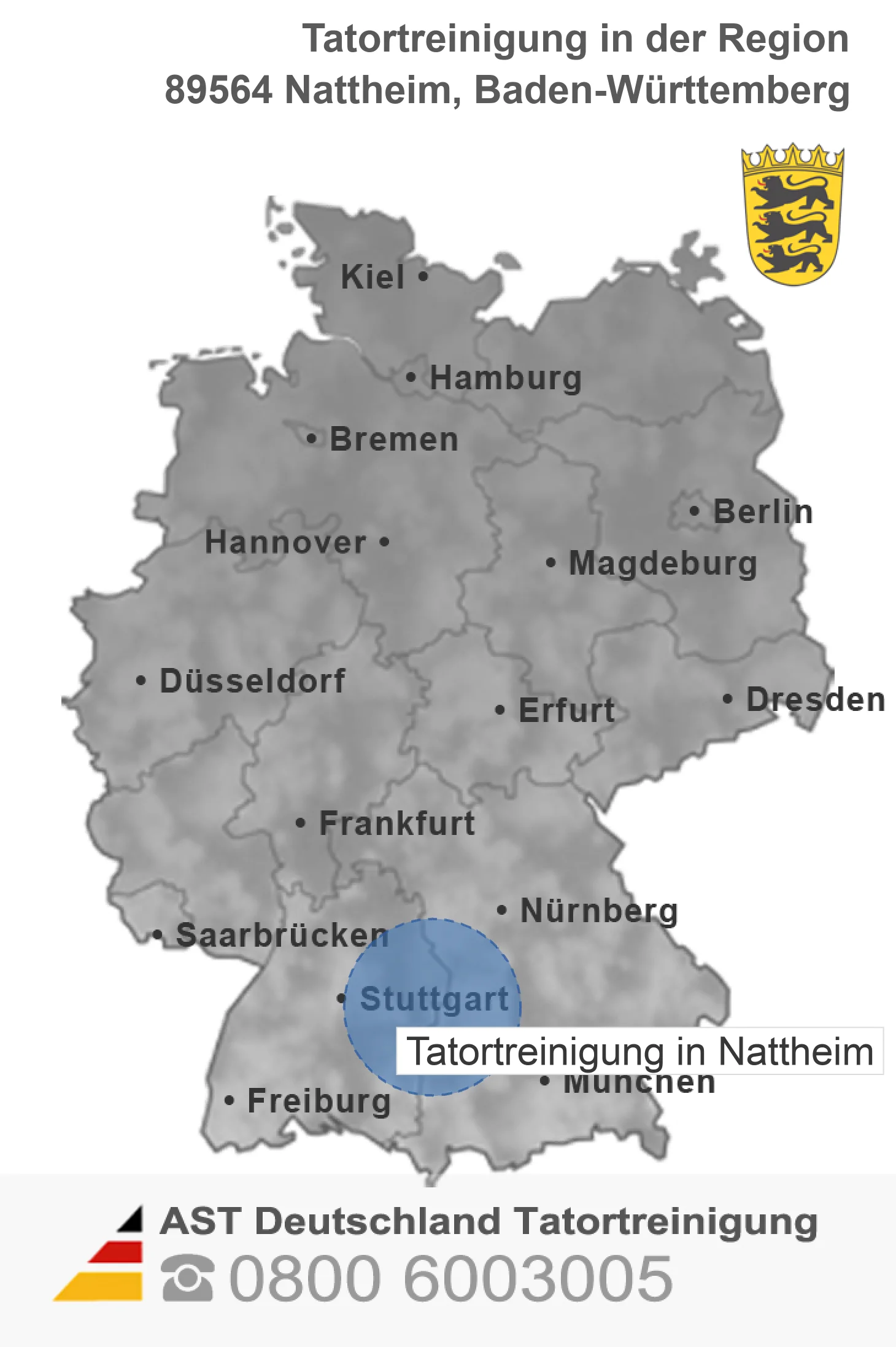 Tatortreinigung Nattheim