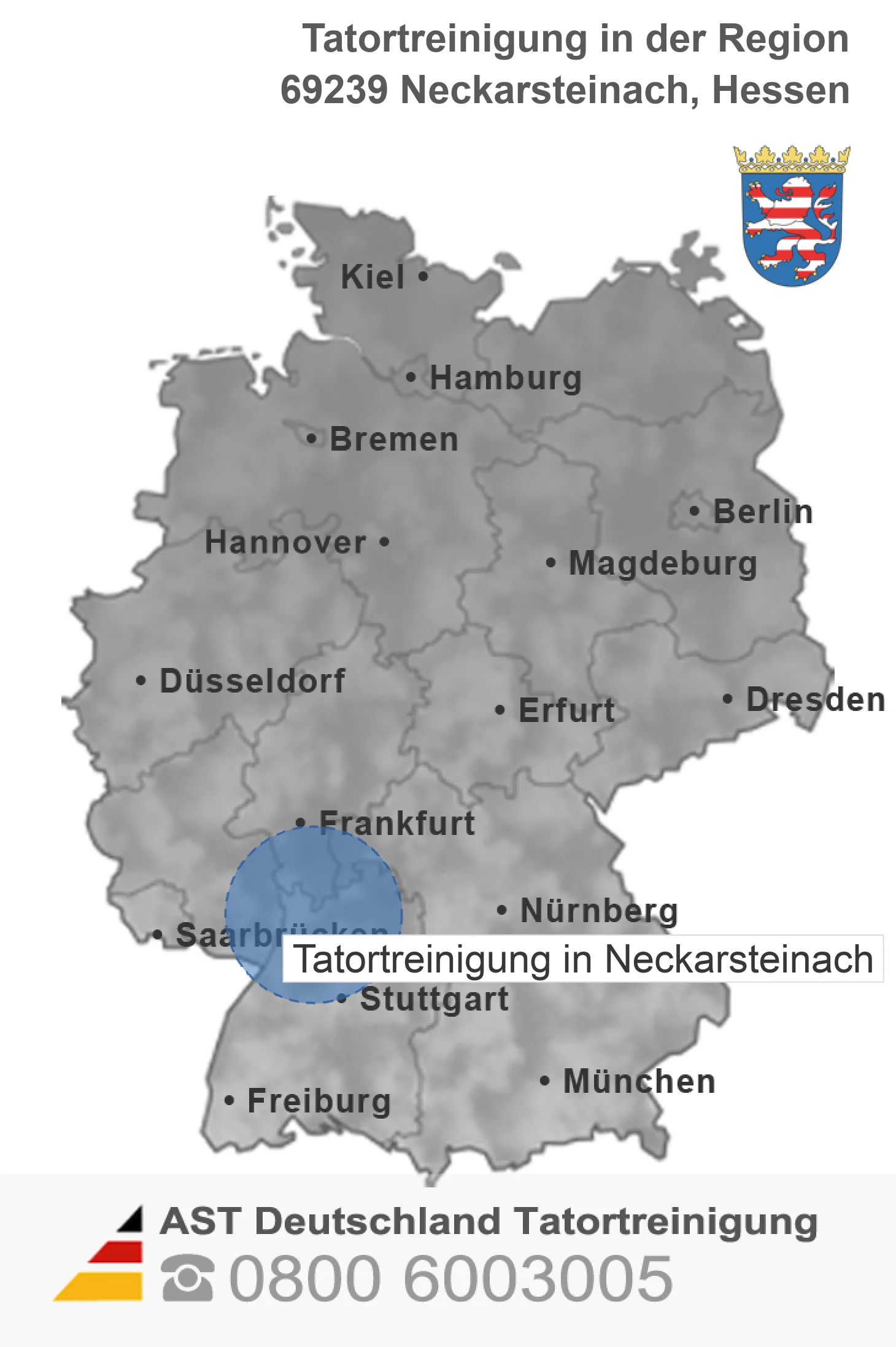 Tatortreinigung Neckarsteinach